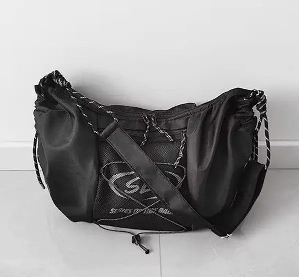 Japanese Brand Fashion Hiphop rope sling side bag messenger crossbody bag Size ONE SIZE - 4 Thumbnail