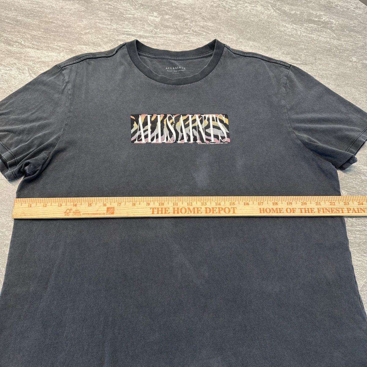 Allsaints AllSaints Pride Leopard Print Logo Spellout Shirt Relaxed Size US M / EU 48-50 / 2 - 6 Thumbnail
