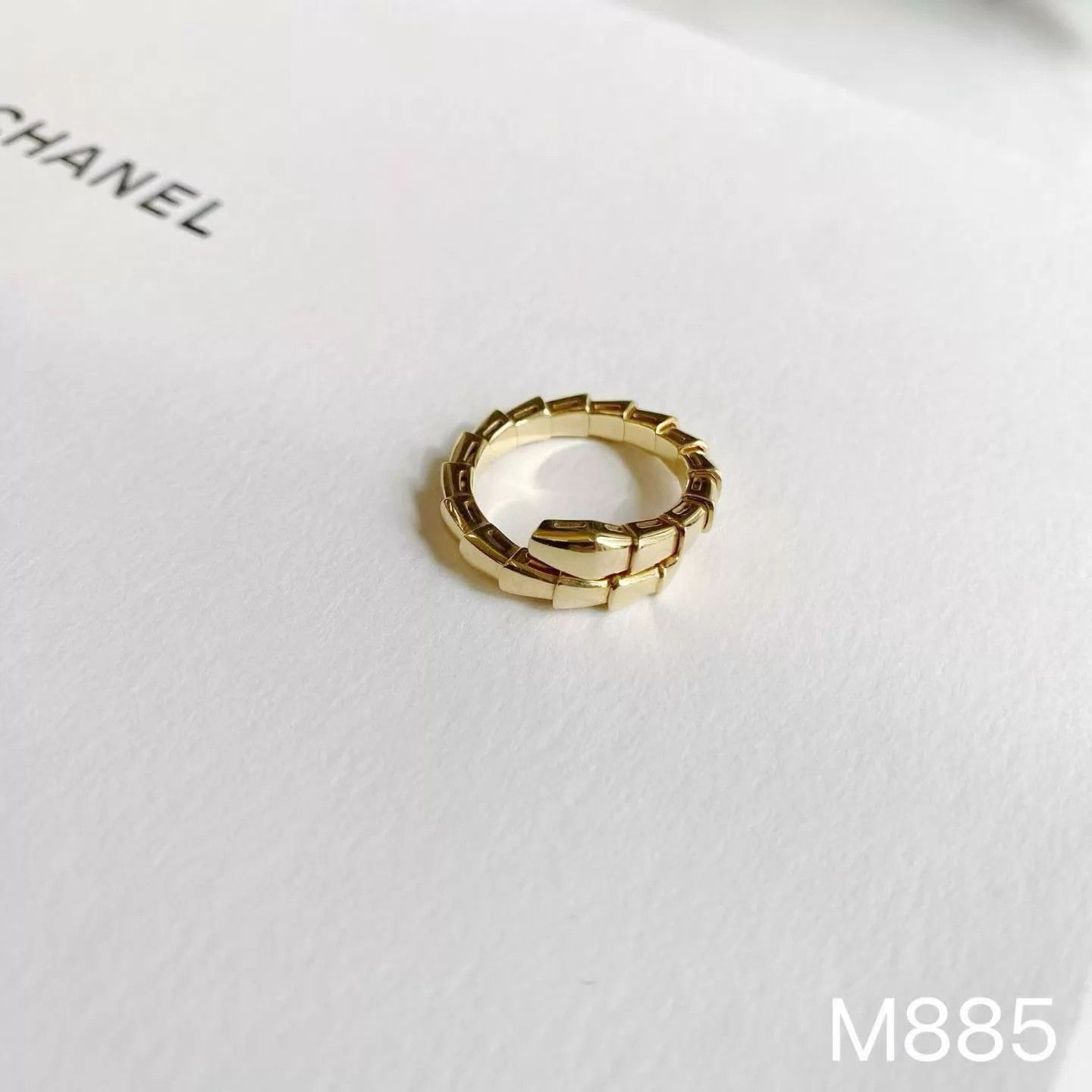 Bvlgari Bvlgari Serpenti Viper 18K Gold Retro Serpentine L 24 M885 Size ONE SIZE - 1 Thumbnail