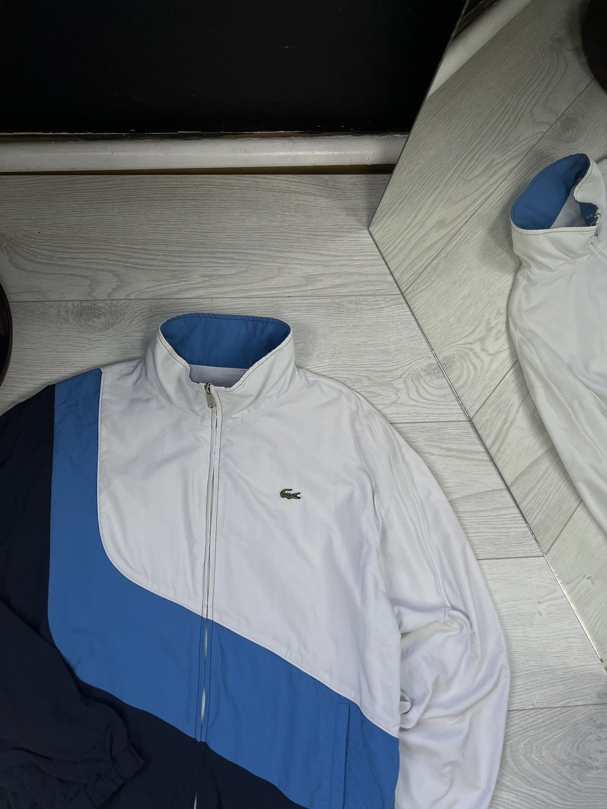 Lacoste × Vintage Mens Vintage Lacoste Track Jacket Olympic crazy y2k rare Size US M / EU 48-50 / 2 - 2 Thumbnail