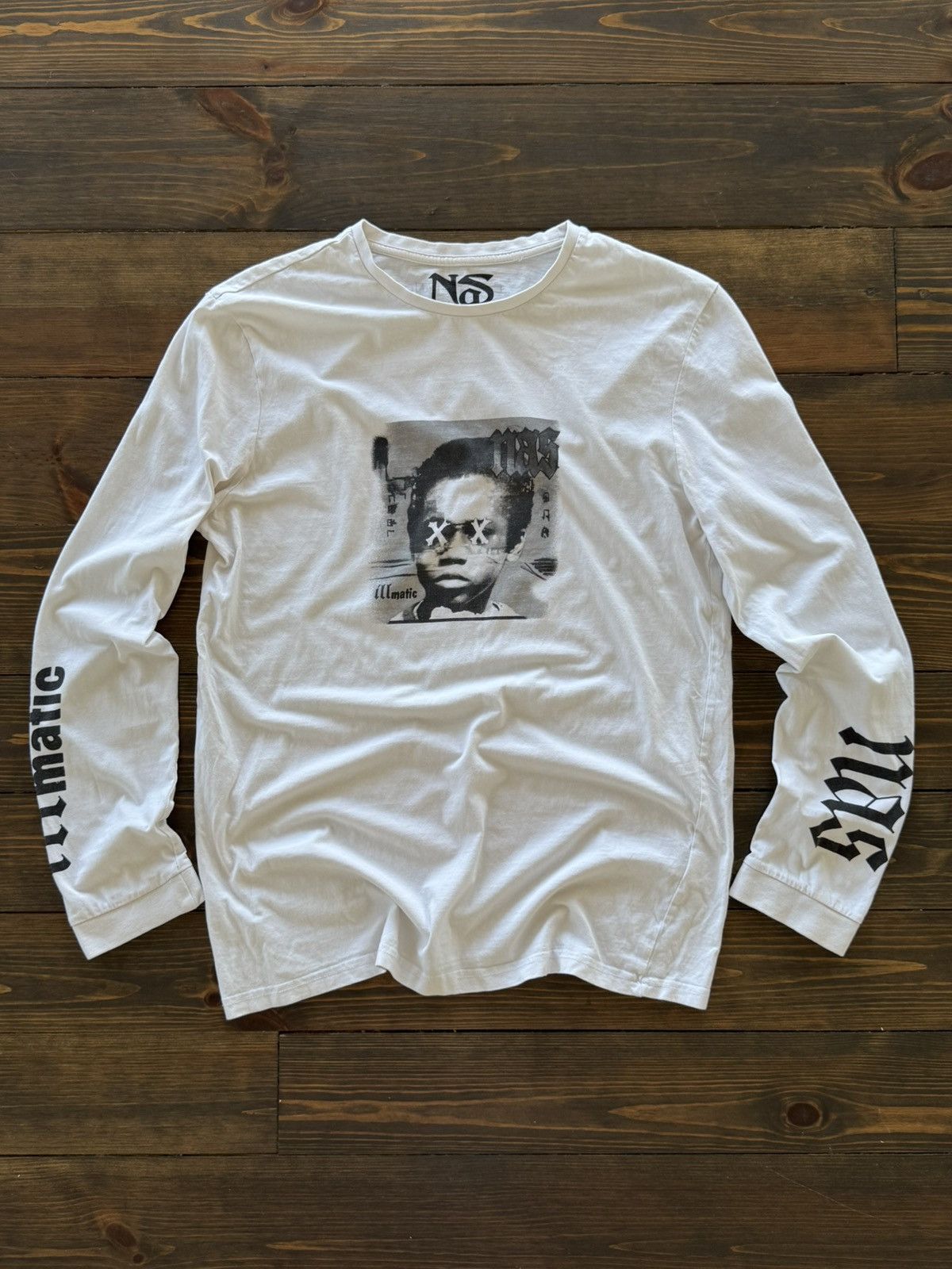 NAS illmatic Streetwear Hip Hop Long Sleeve Tee