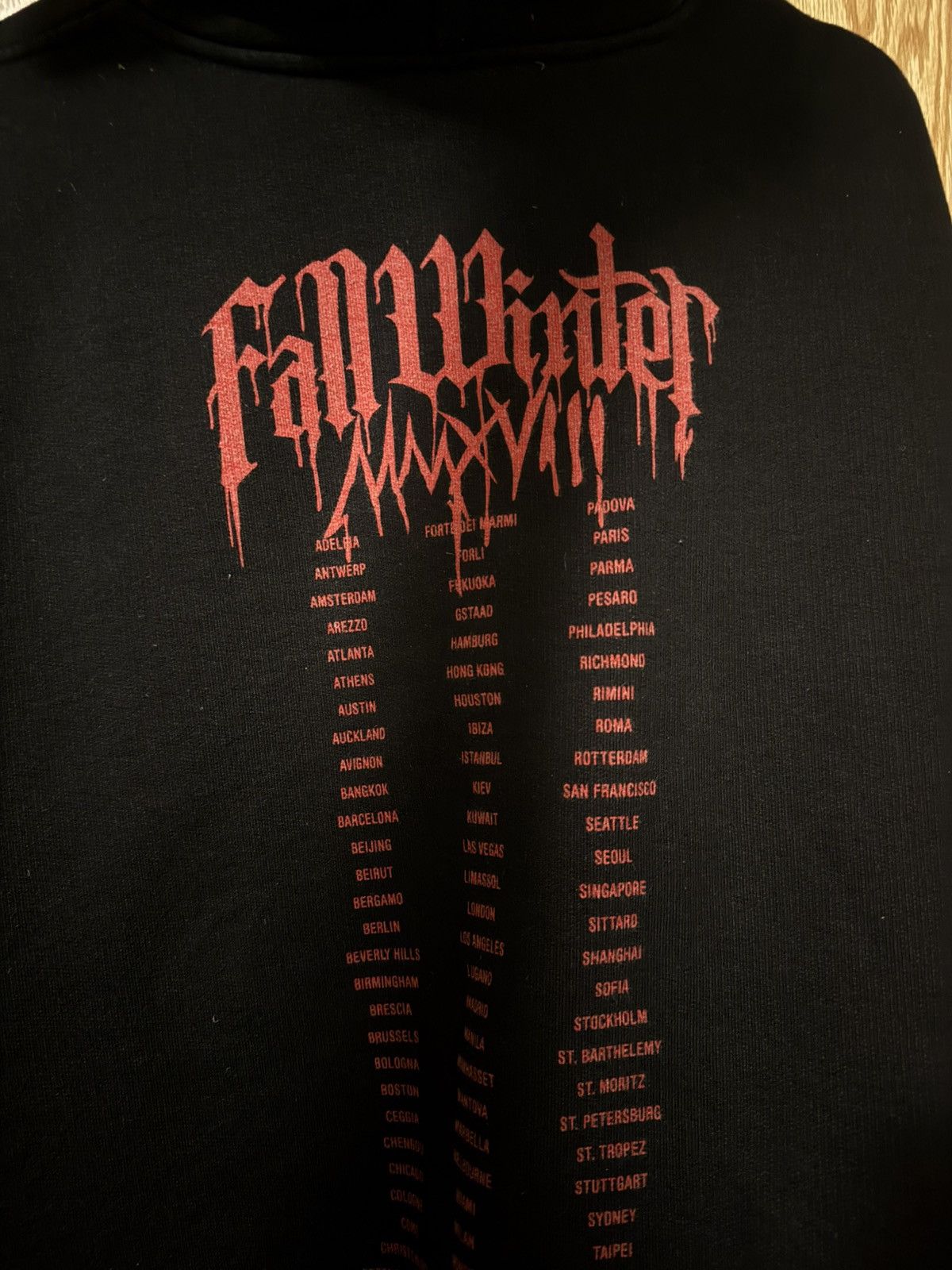 Vetements Vetements metal tour hoodie Size US XS / EU 42 / 0 - 3 Thumbnail