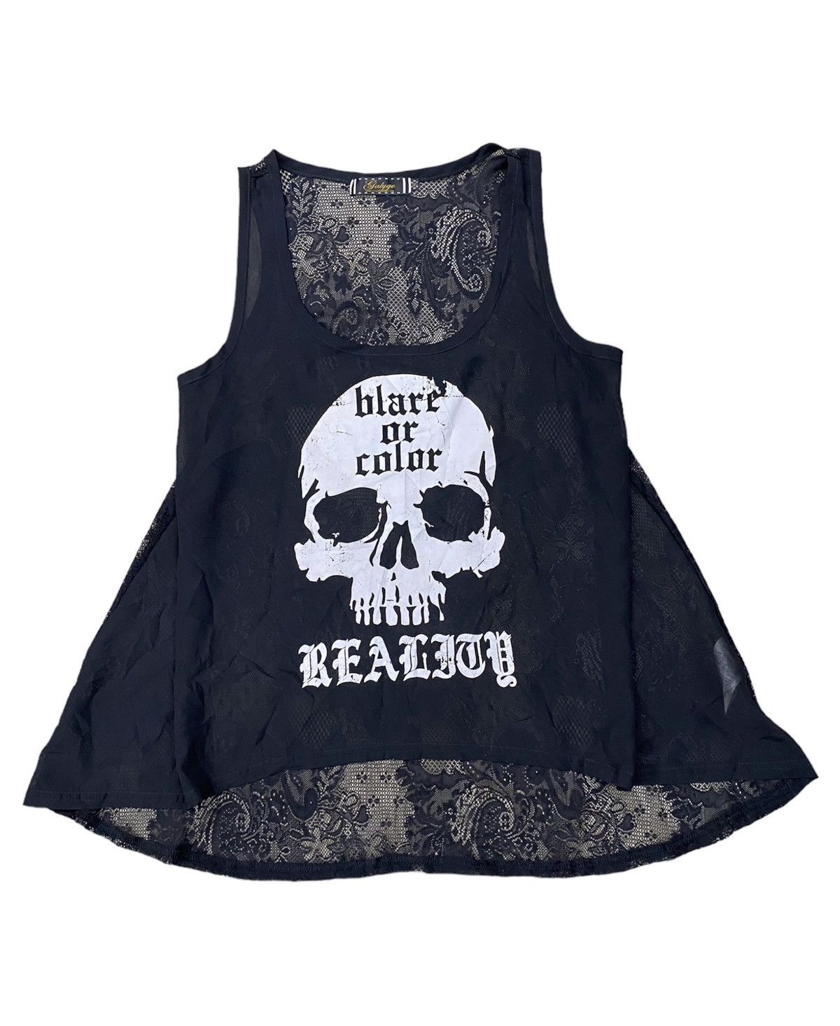 If Six Was Nine × Japanese Brand × Le Grande Bleu (L.G.B.) NUMBERNINE style tanktops blare or color gothic style Size M / US 6-8 / IT 42-44 - 10 Thumbnail