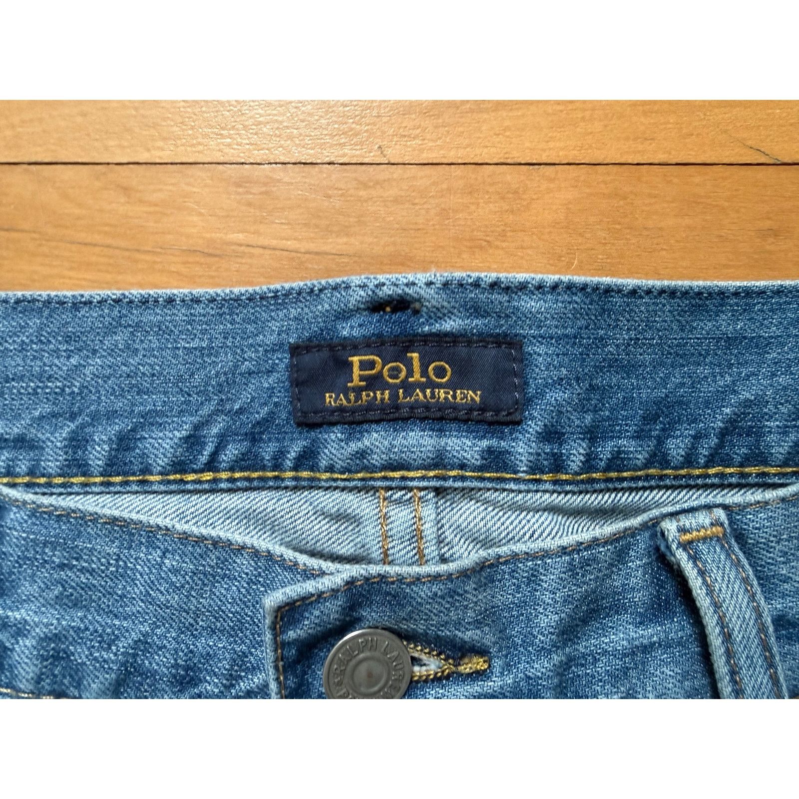 Polo Ralph Lauren Polo Ralph Lauren Hampton Relaxed Straight Jeans - 34/32 Size US 34 / EU 50 - 2 Thumbnail