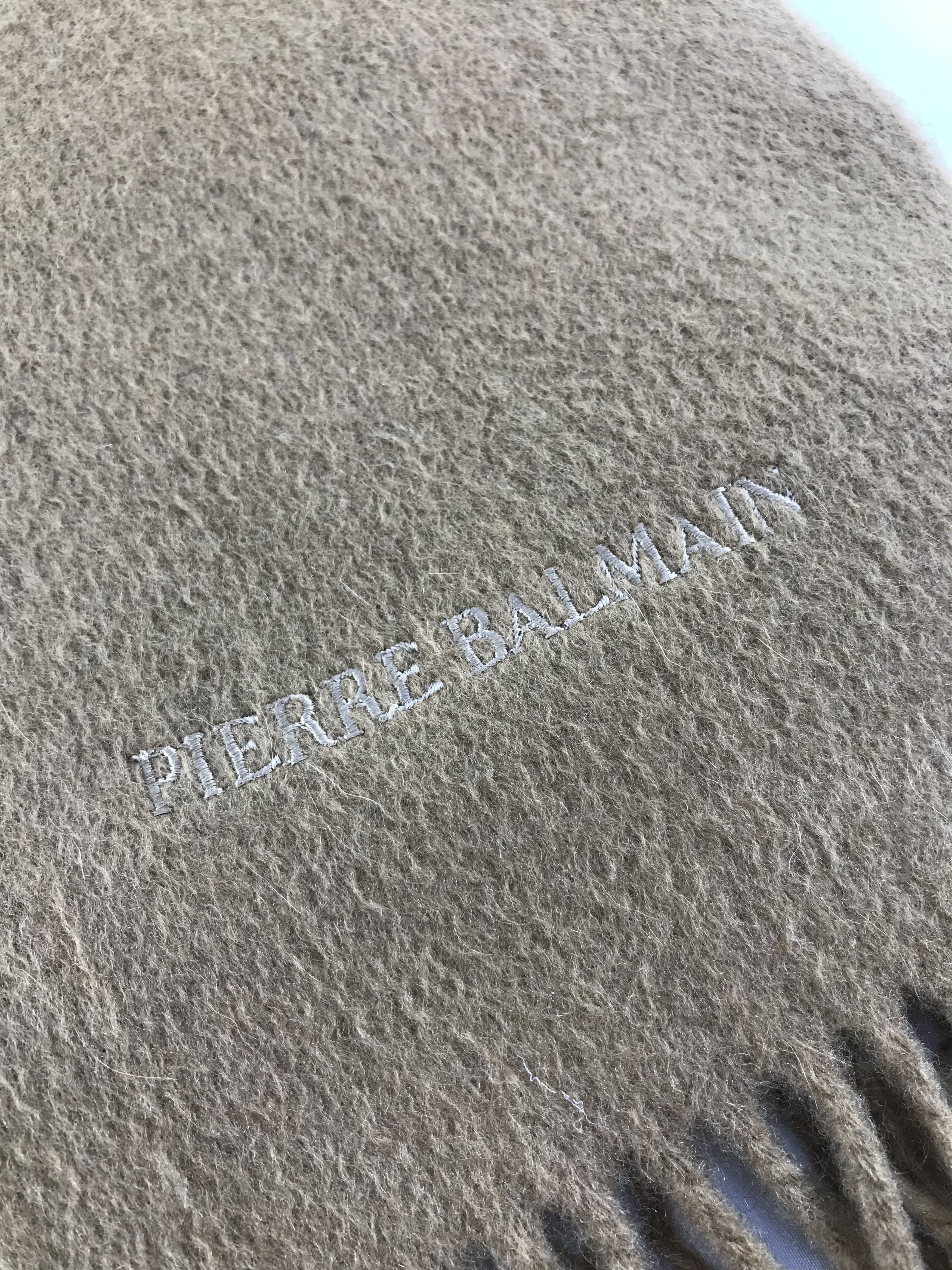 Pierre Balmain Vintage Pierre Balmain Scarf/Muffler/Neckwear MF1088 Size ONE SIZE - 4 Thumbnail