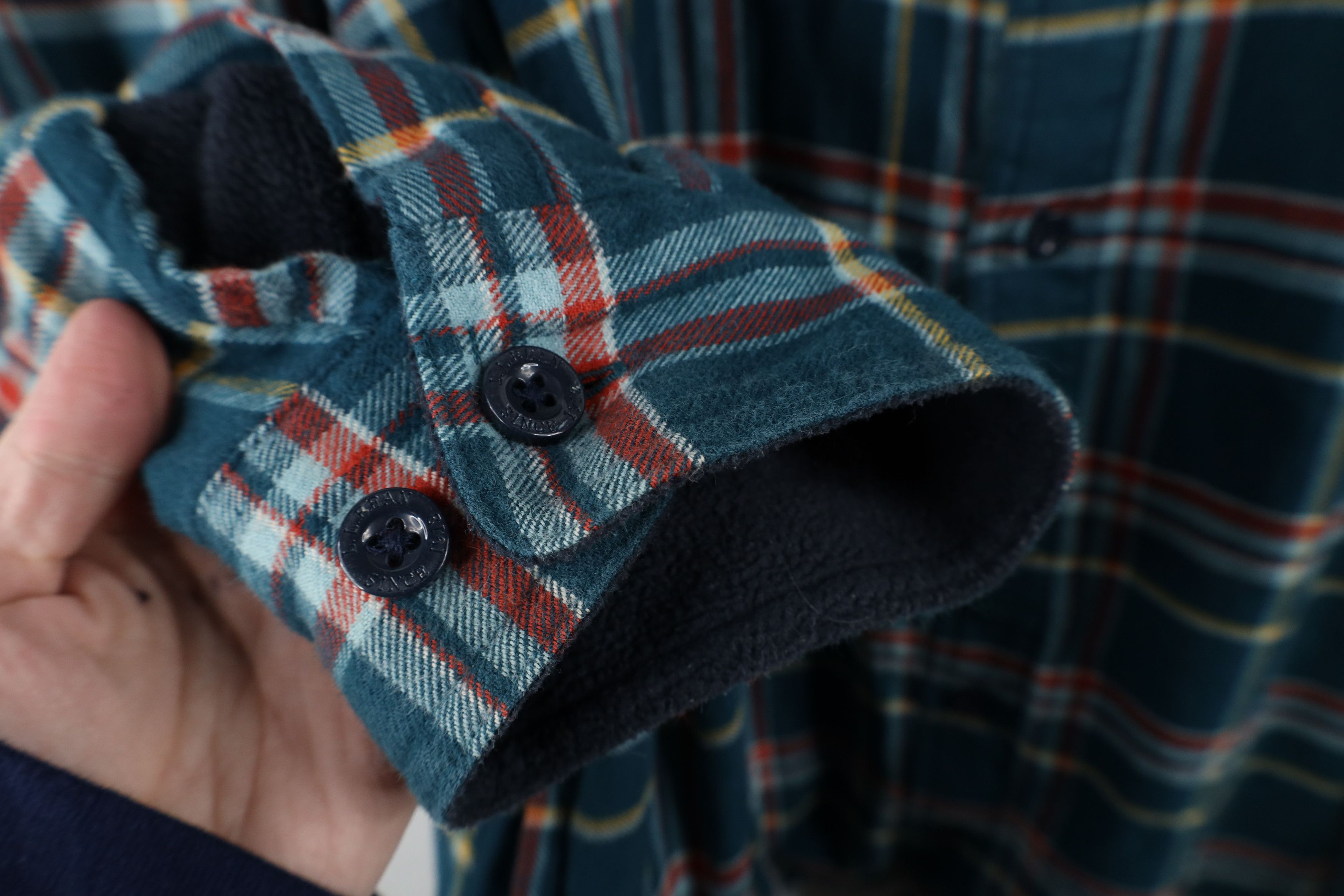 L.L. Bean × Vintage Vintage LL Bean Lined Flannel Button Shirt Jacket Shacket Size US XXL / EU 58 / 5 - 7 Thumbnail