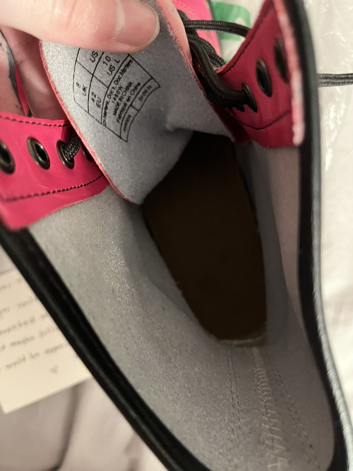 Dr. Martens Dr. Martens pink leather boots Size US 8 / IT 38 - 8 Thumbnail