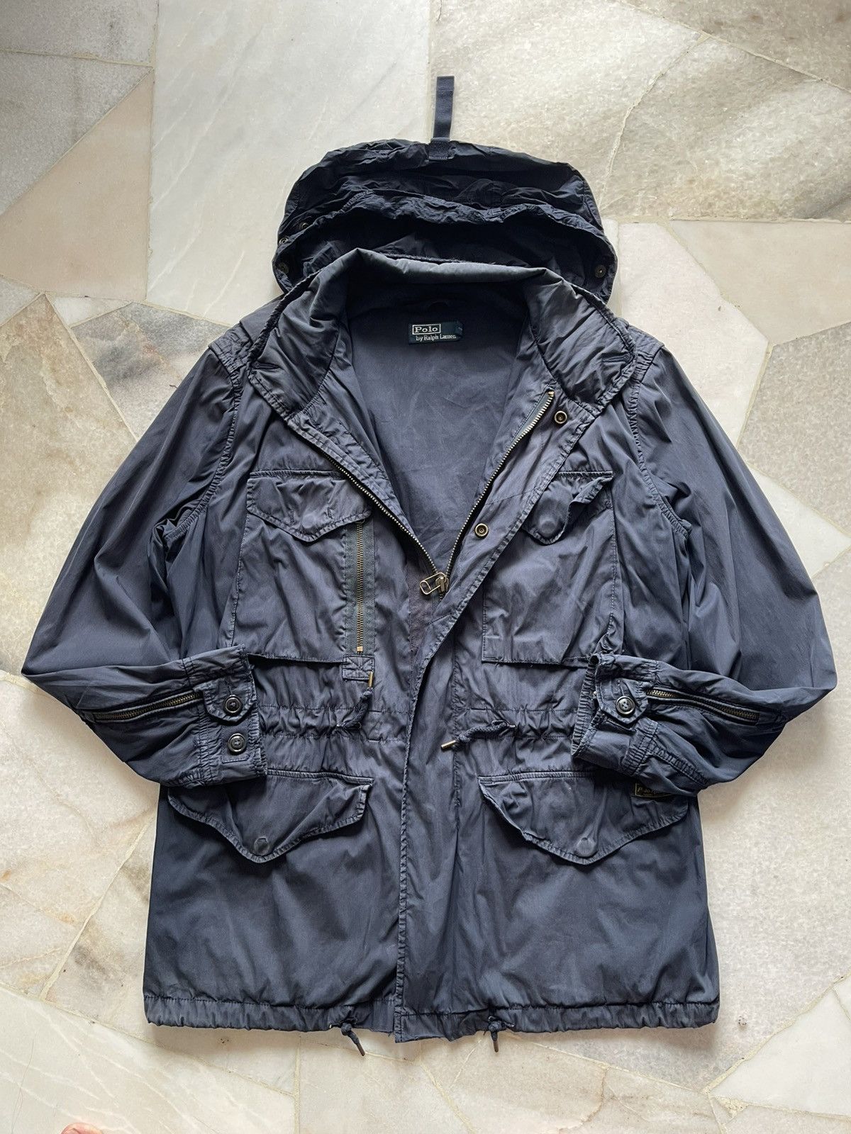 Polo Ralph Lauren 2000s Polo Ralph Lauren Distressed Jacket Size US L / EU 52-54 / 3 - 2 Thumbnail