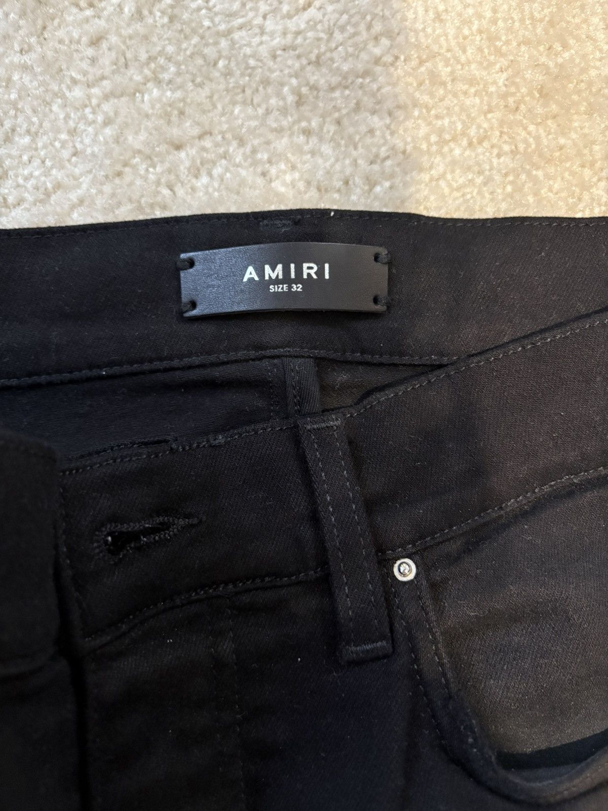 Amiri Track striped Amiri jeans Size US 32 / EU 48 - 2 Thumbnail