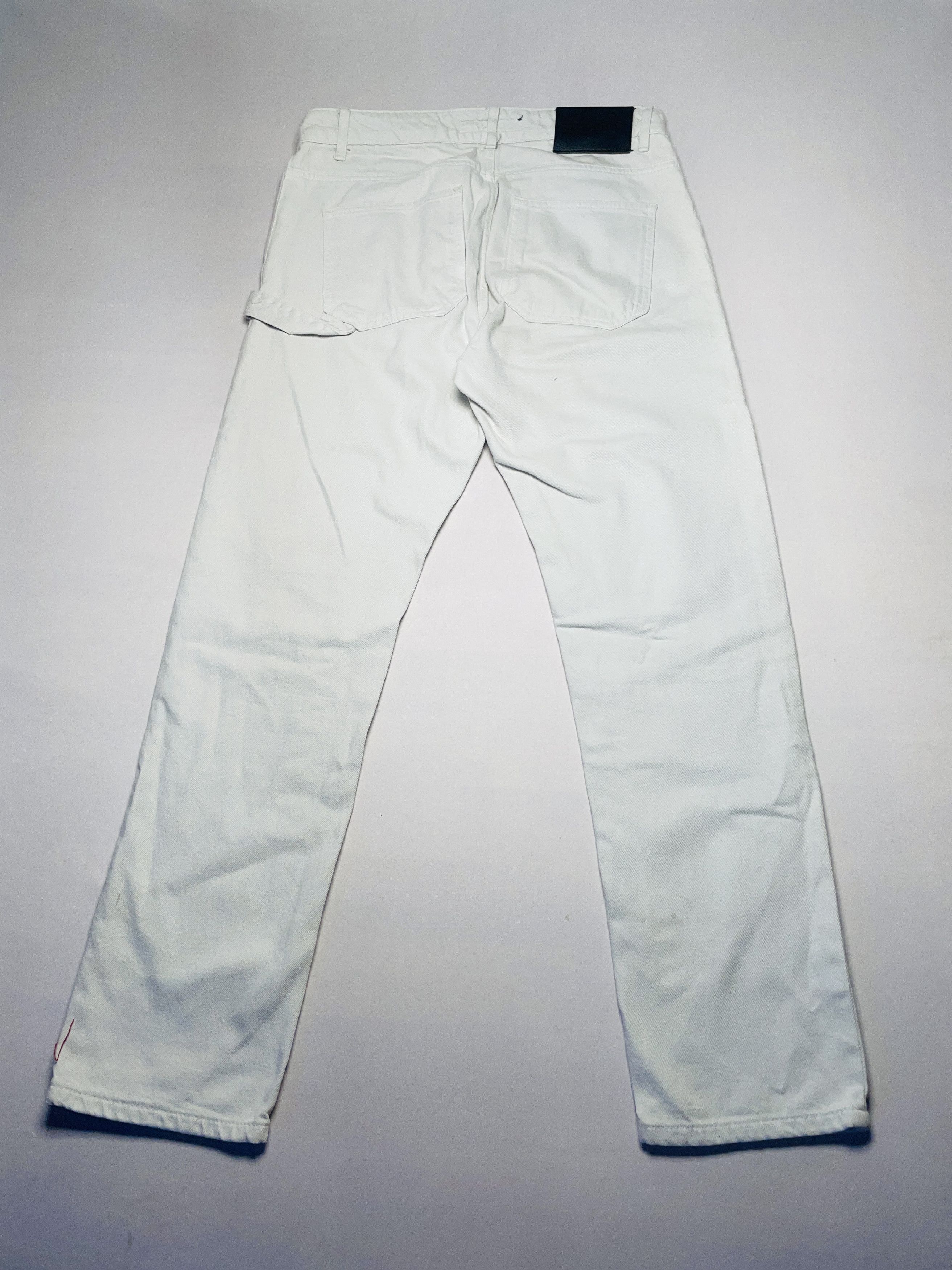 Other 👖 29,90€ – Pegador Jeans Weiß–Quilted Knees – Größe S Size US 30 / EU 46 - 4 Thumbnail