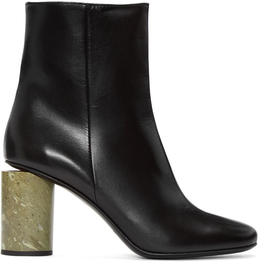 Acne Studios Acne Studios - Althea Black Terazzo Boot Size US 9 / IT 39 - 9 Thumbnail