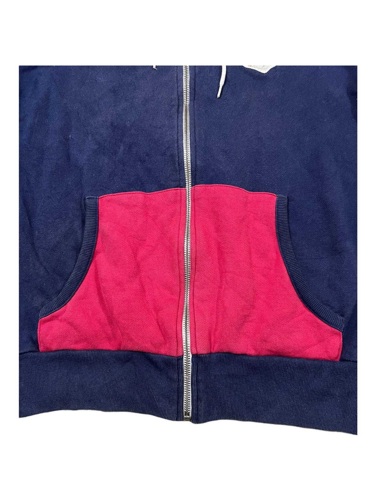 Maison Kitsune Maison Kitsune Paris 3 Bar Two Tones Zipper Hoodie Size US M / EU 48-50 / 2 - 5 Thumbnail