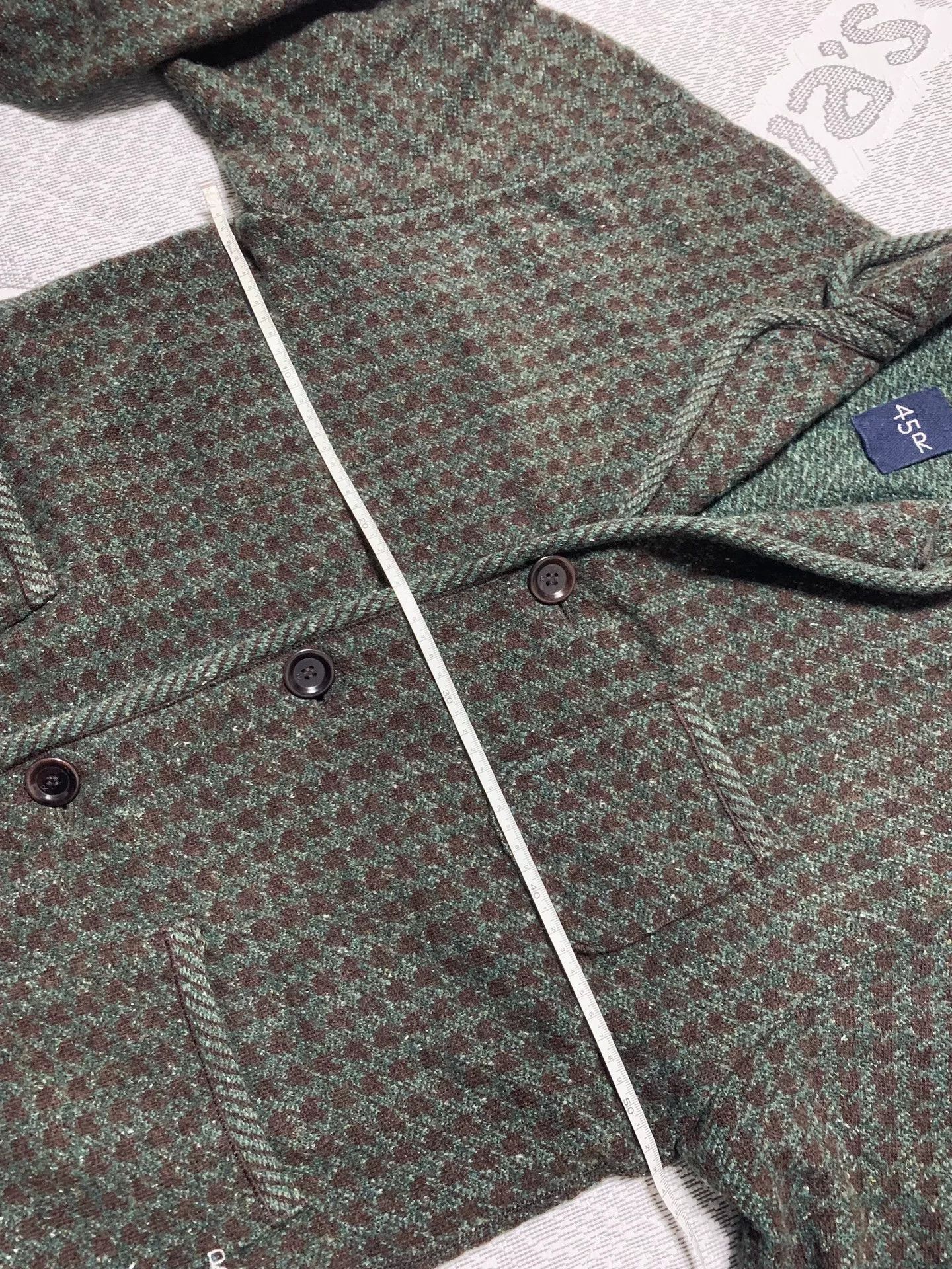 45rpm 45r Wool Blend Suit Jacket. Size US XL / EU 56 / 4 - 7 Thumbnail