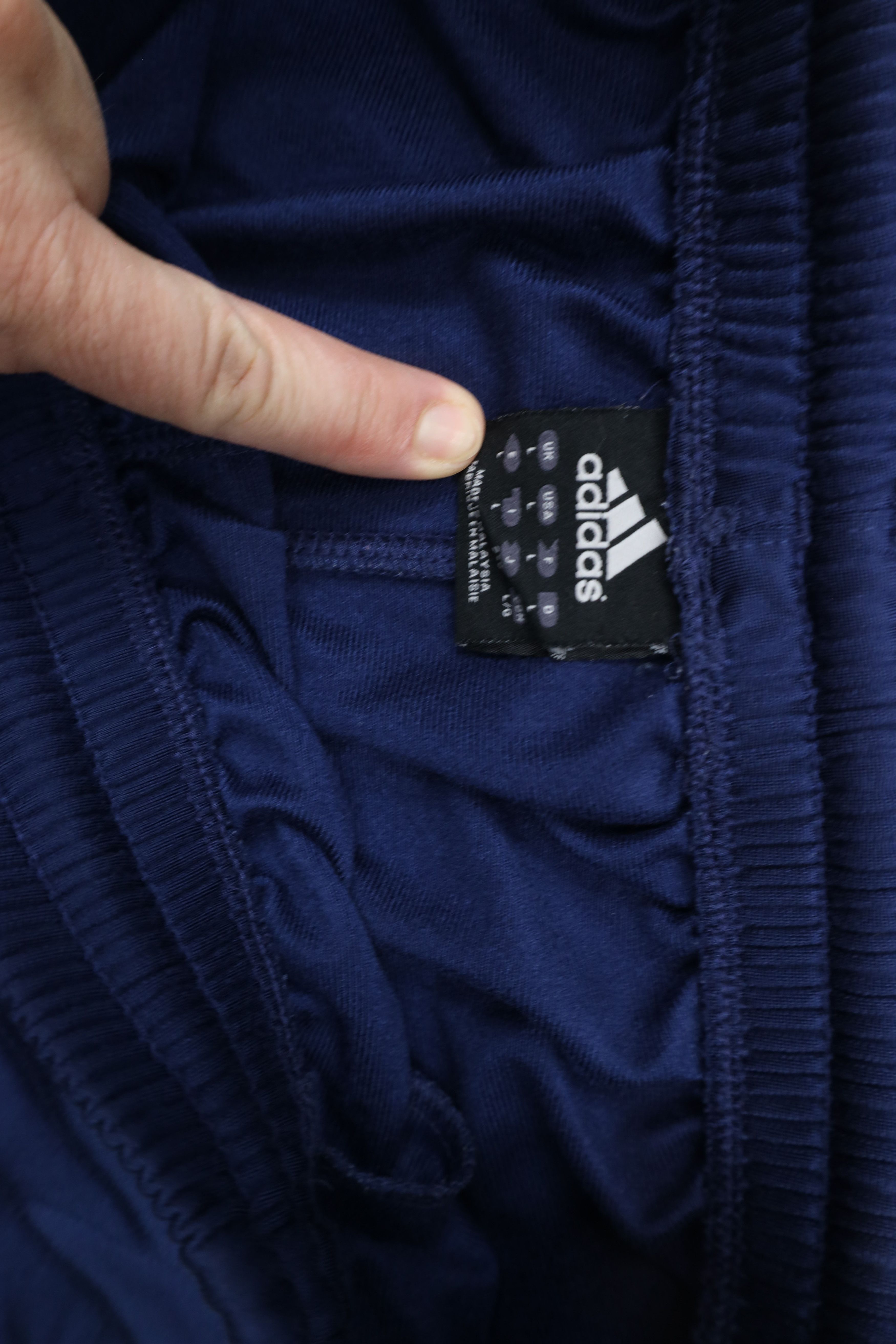 Adidas × Vintage Vintage Y2K 2002 Adidas Spell Out Striped Wide Leg Pants Size US 36 / EU 52 - 7 Thumbnail
