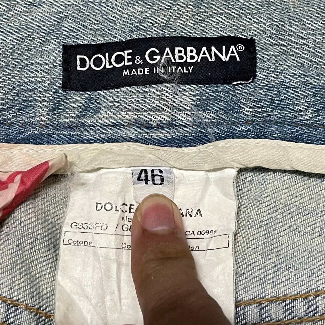 Dolce & Gabbana Vintage Dolce And Gabbana Denim Double Zipper 12 Slim Size US 31 - 12 Thumbnail
