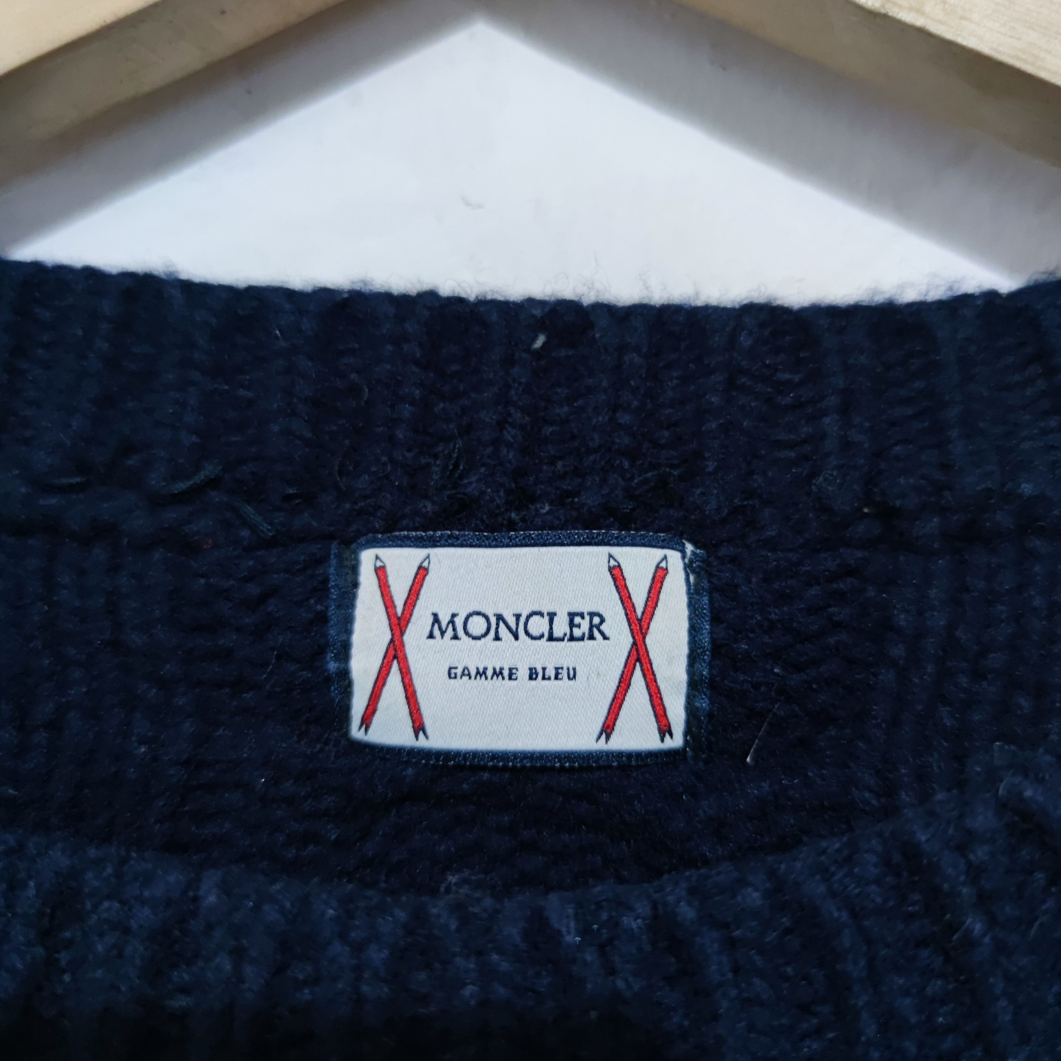 Moncler Blue Knitwear Size US M / EU 48-50 / 2 - 6 Thumbnail