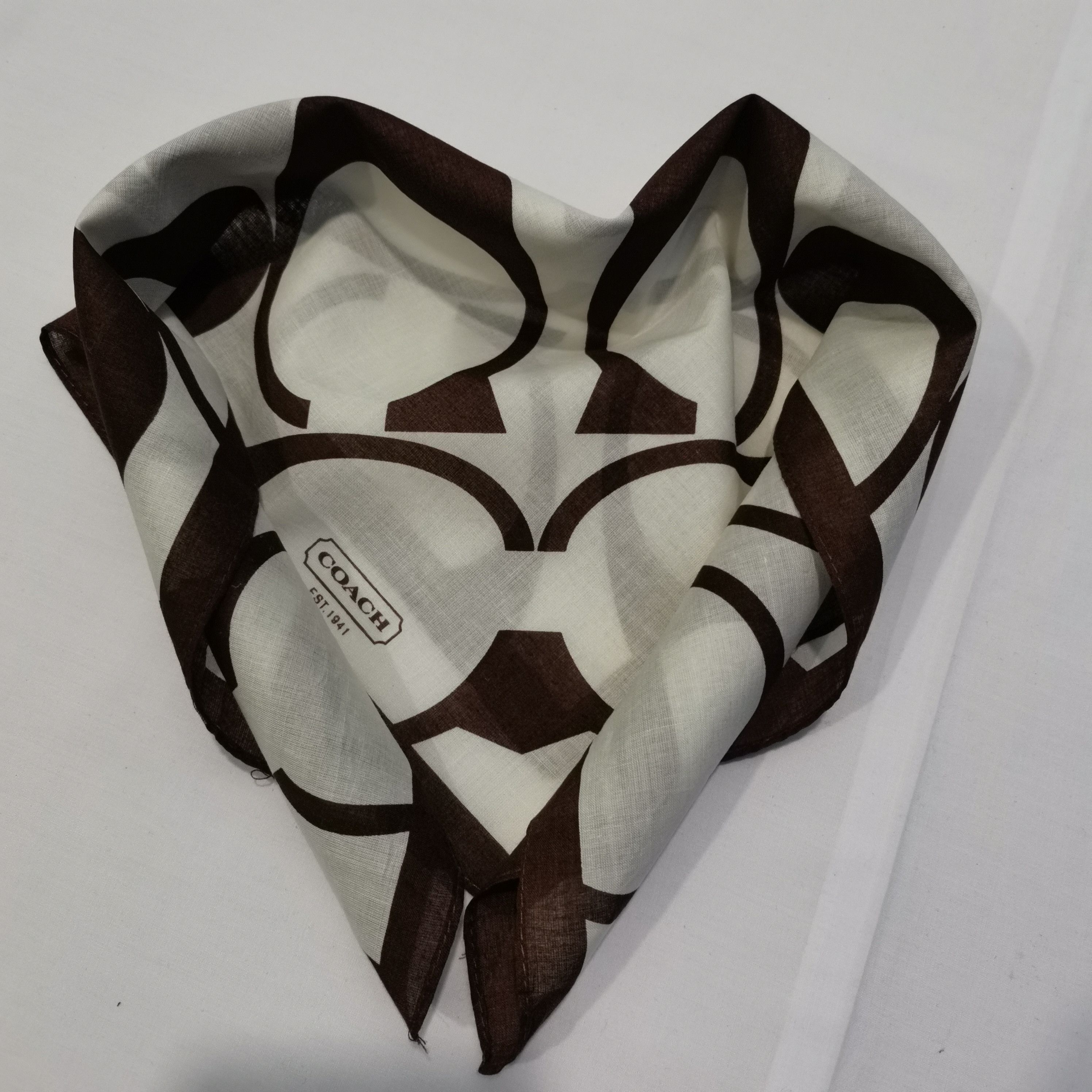 Coach COACH HANDKERCHIEF/ BANDANA/ SCARF Size ONE SIZE - 1 Thumbnail