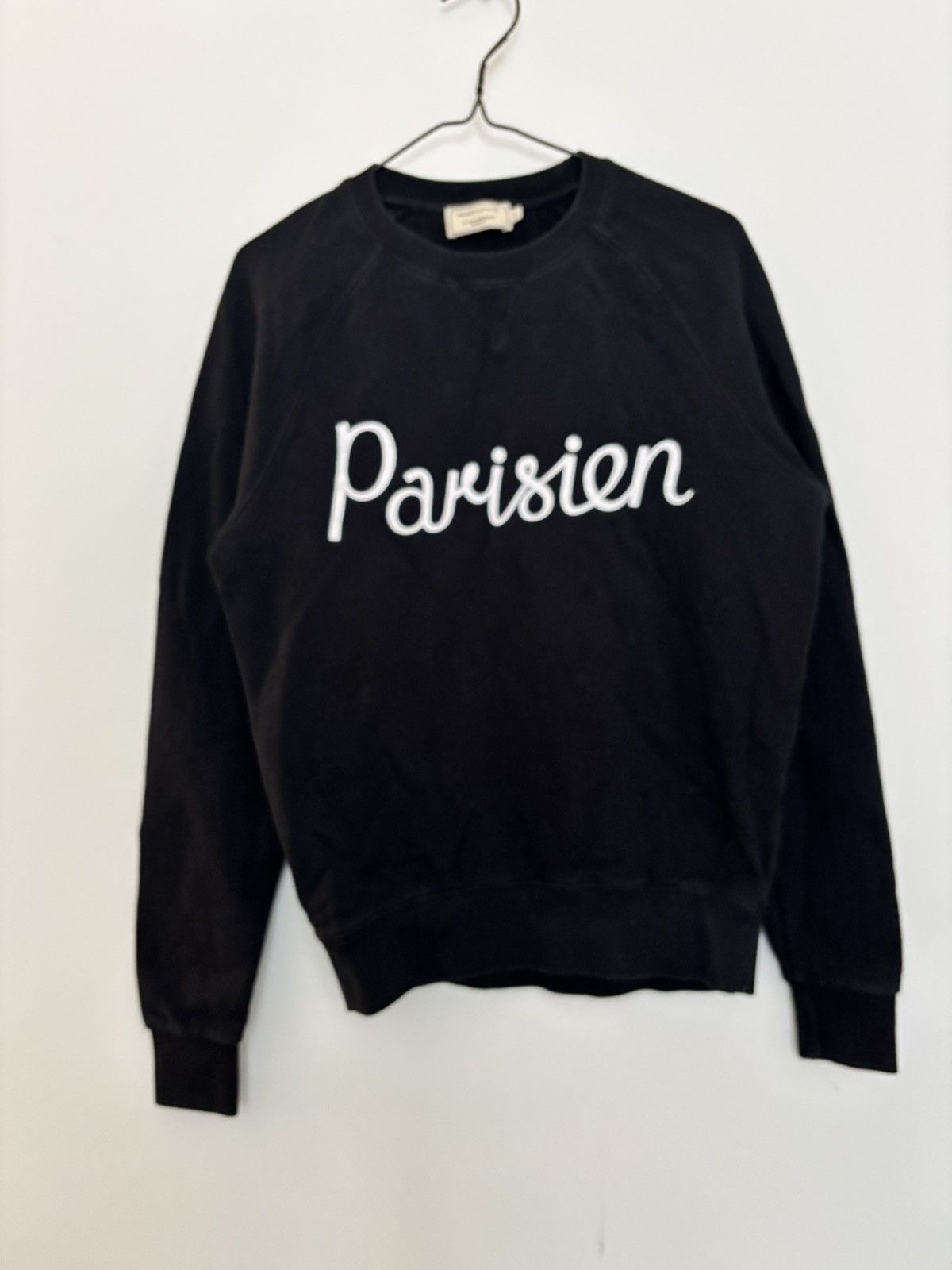 Maison Kitsune Maison Kitsuné Parisien Logo Sweatshirt Paris Streetwear Size XS / US 0-2 / IT 36-38 - 6 Thumbnail