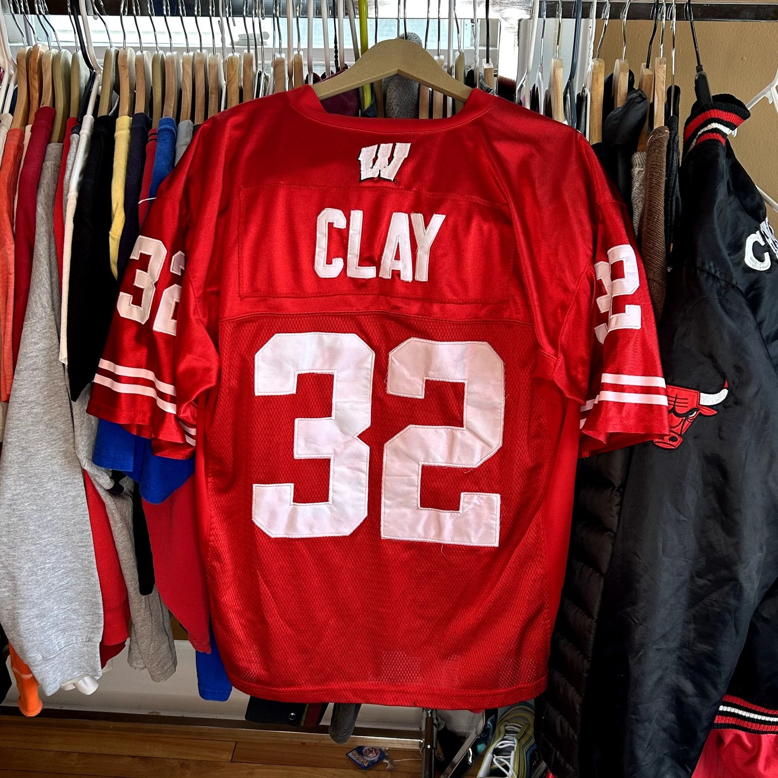 Adidas Y2K Wisconsin Badgers John Clay Jersey 48 Size US M / EU 48-50 / 2 - 1 Thumbnail
