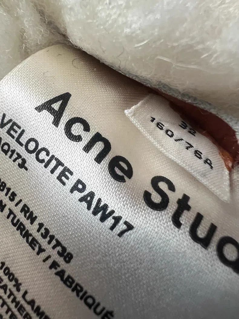 Acne Studios Acne Studios Brown Fur and Leather Combination Size 4XL / US 24-26 - 5 Thumbnail