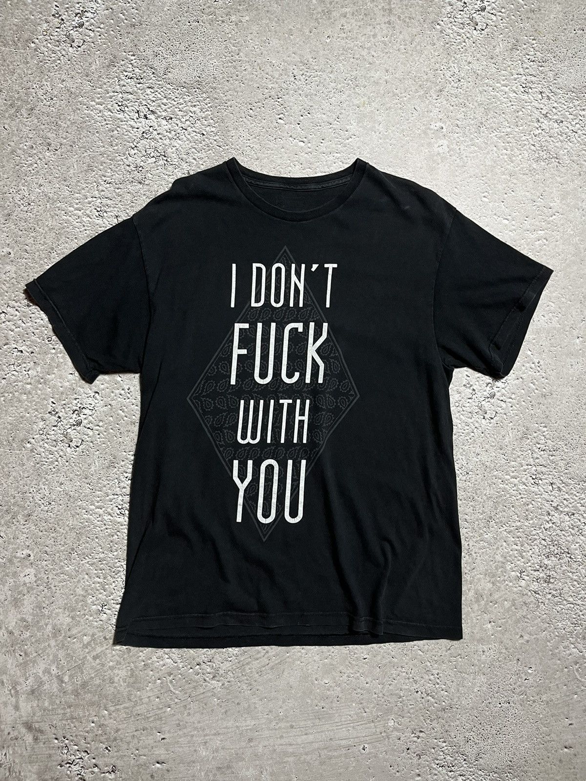 Vintage I Don’t Fuck With You Vintage Humor Adult T-Shirt 90s Size US XL / EU 56 / 4 - 1 Thumbnail
