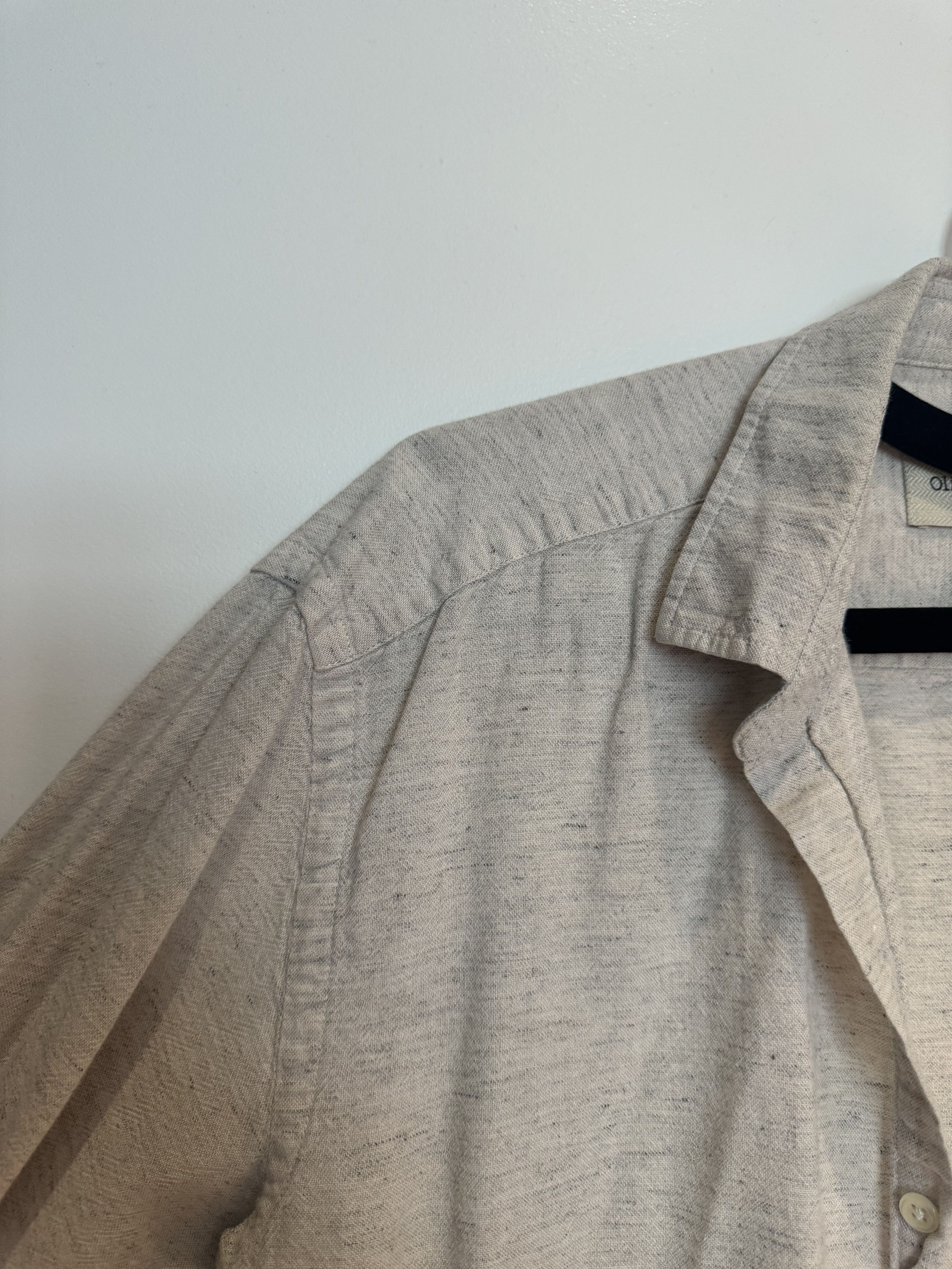 Oliver Spencer Taupe melange shirt Size US S / EU 44-46 / 1 - 4 Thumbnail