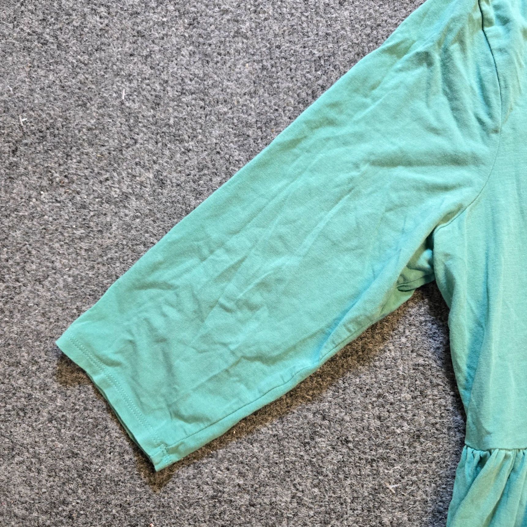 Vintage Garnet Hill Dress Womens Size Medium Green A-Line 3/4 Sleeve Stretch Knit Casual/Business/Party Womens Size L / US 10 / IT 46 - 3 Thumbnail