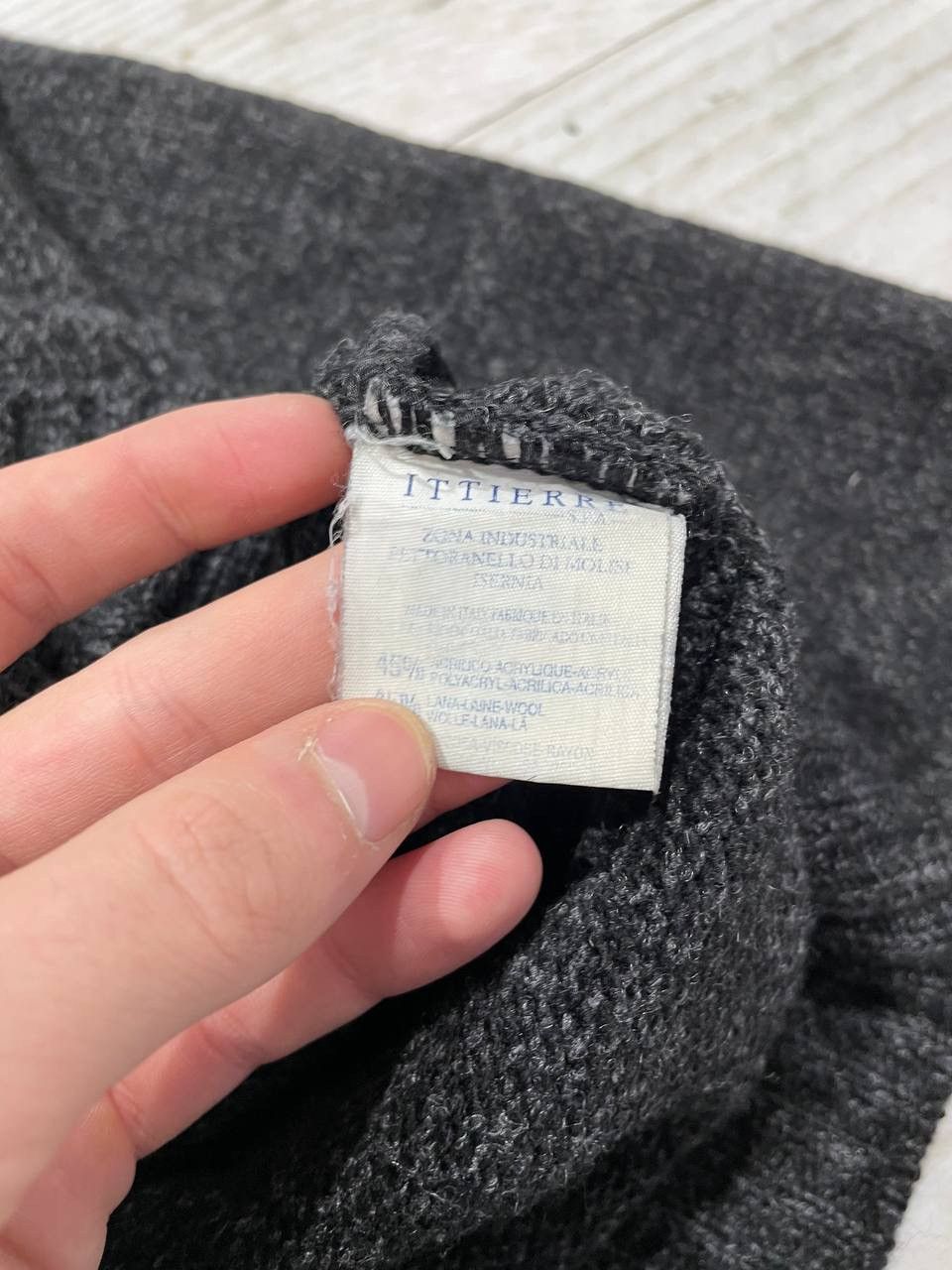 Versace Jeans Couture Versace Jeans Couture Knit Sweater 1/4 Zip Wool Big Logo Size US XXL / EU 58 / 5 - 11 Thumbnail