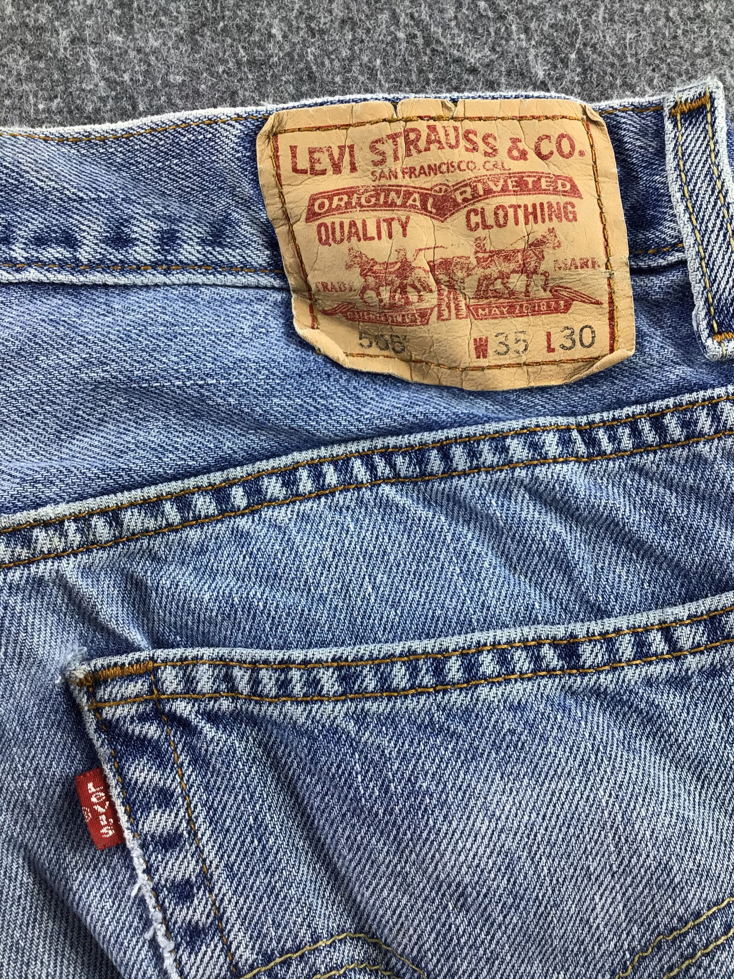 Levi's × Vintage Vintage Levis 505 Jeans-JM215 Size US 34 / EU 50 - 5 Thumbnail