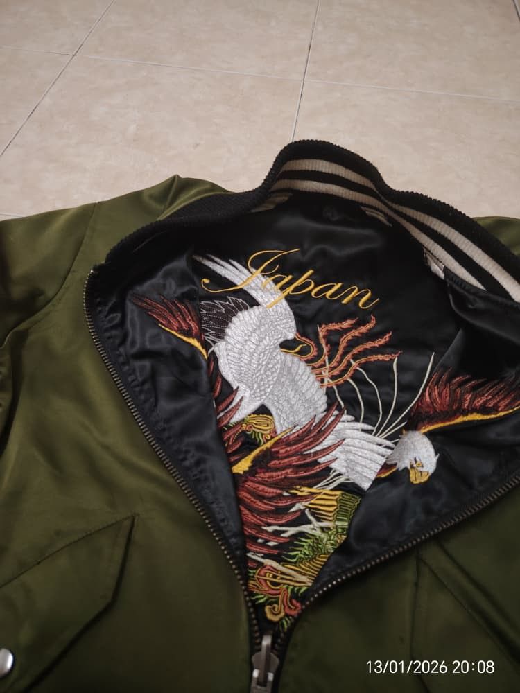 JACKROSE Jacket Sukajan Eagle Embroidery Reversible Size US M / EU 48-50 / 2 - 16 Thumbnail