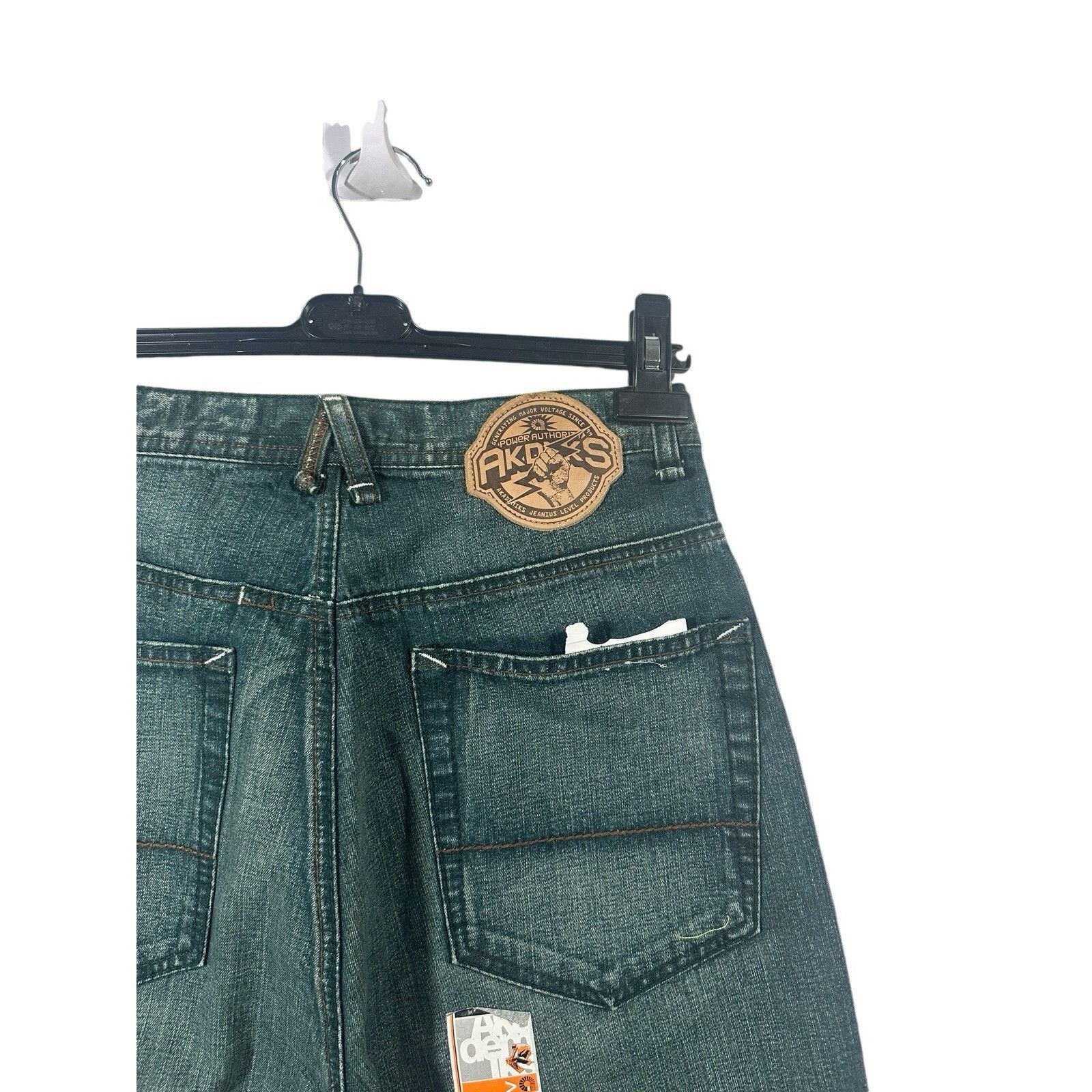 Akademiks Vintage Akademiks Jeans Mens Size 30-33 Denim Baggy Wide Leg Size US 30 / EU 46 - 6 Thumbnail
