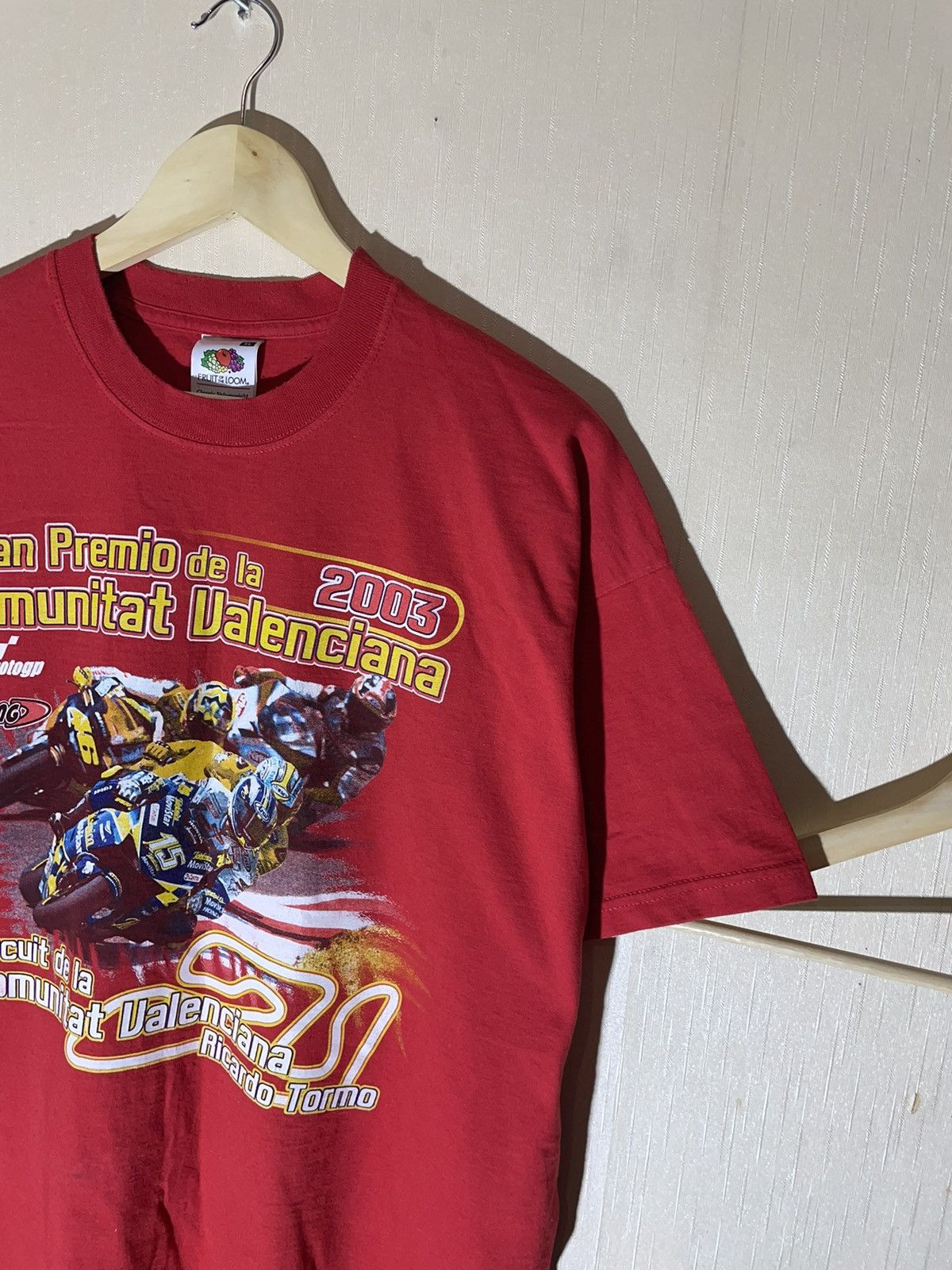 Vintage Racing motorcycles vintage streetwear T shirt 2003 Size US XL / EU 56 / 4 - 3 Thumbnail