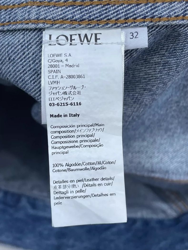 Loewe LOEWE Unruly casual denim jacket Size XXS / US 00 / IT 34 - 7 Thumbnail