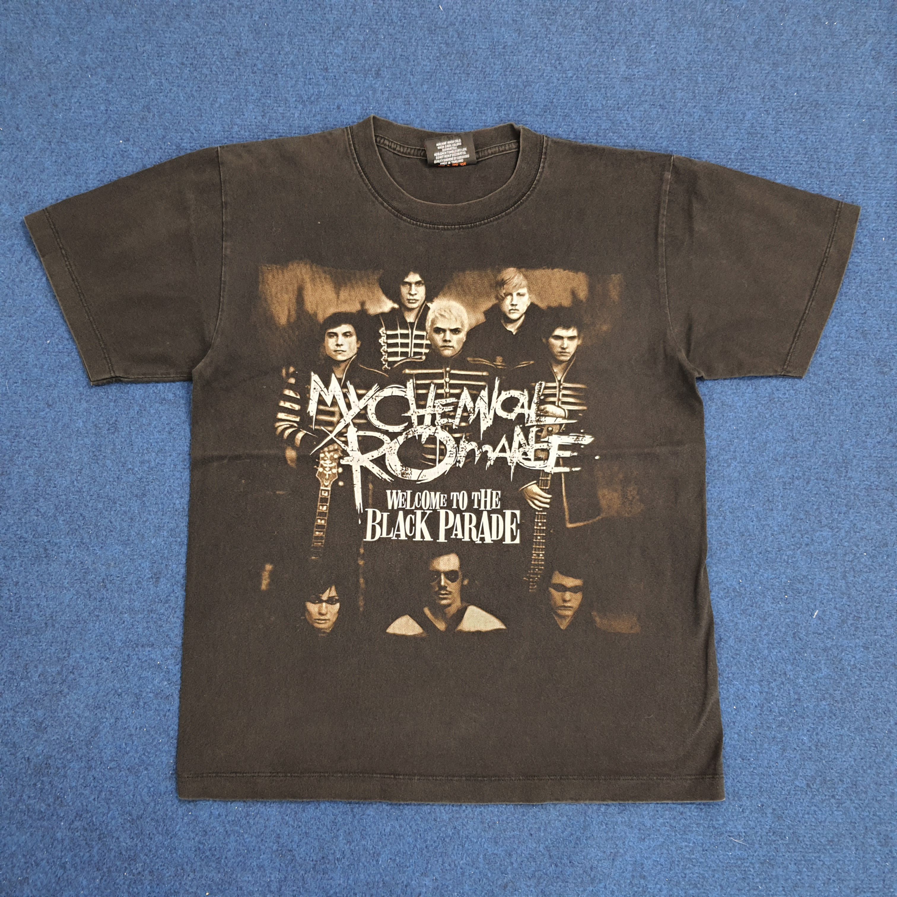 My Chemical Romance Band T-Shirt - Angel Of Water Design Dunkelgrau