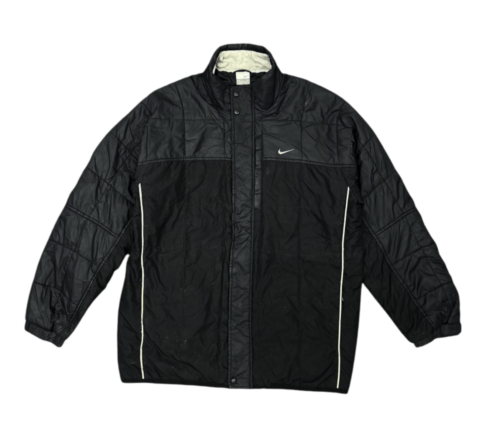 Nike Vintage Y2K Nike Puffer Jacket Size US L / EU 52-54 / 3 - 1 Thumbnail