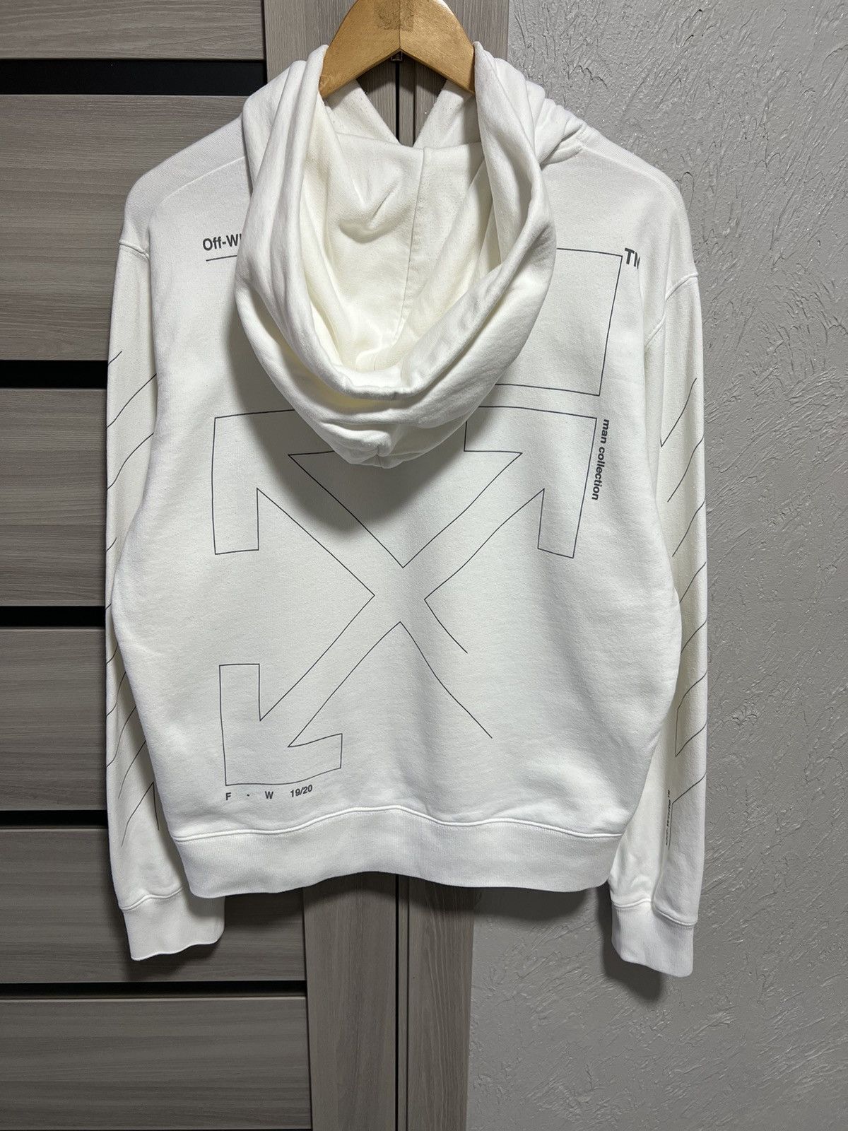 Off-White Off White Hoodie Rare Laxury Size US M / EU 48-50 / 2 - 11 Thumbnail