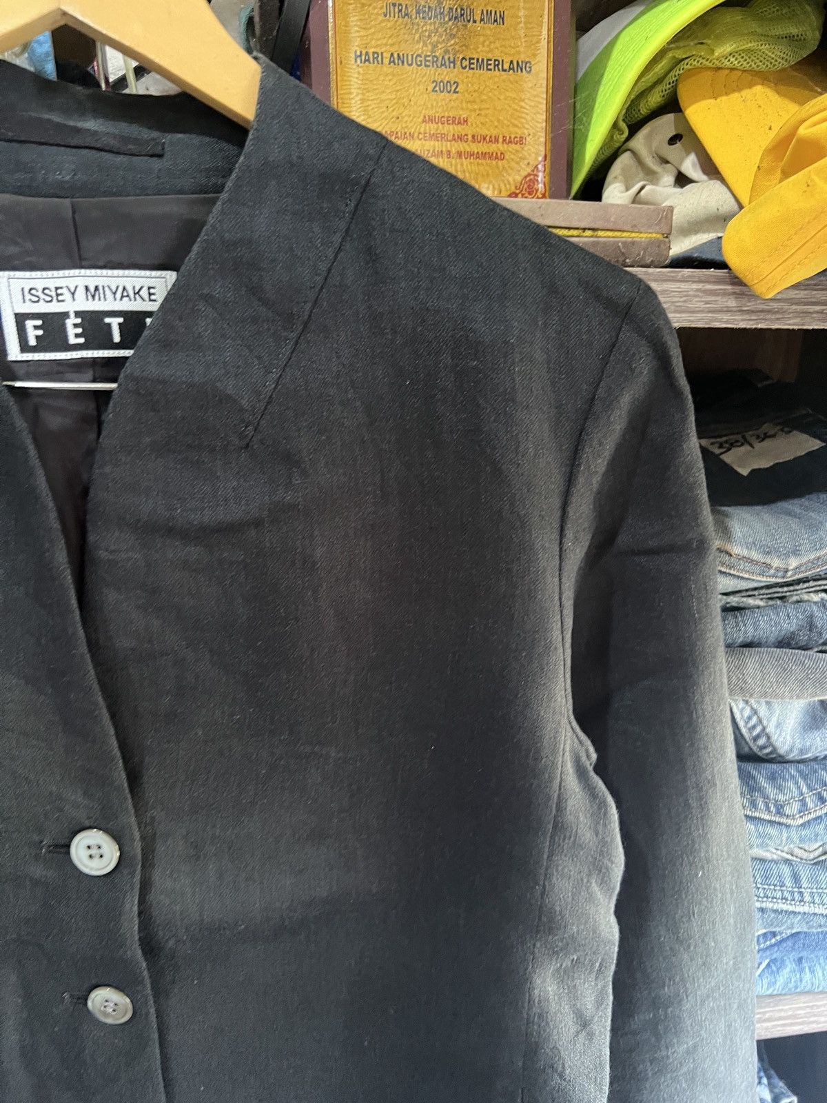 Issey Miyake 🔥Rare Issey Miyake Fete Button Jacket Size S / US 4 / IT 40 - 6 Thumbnail