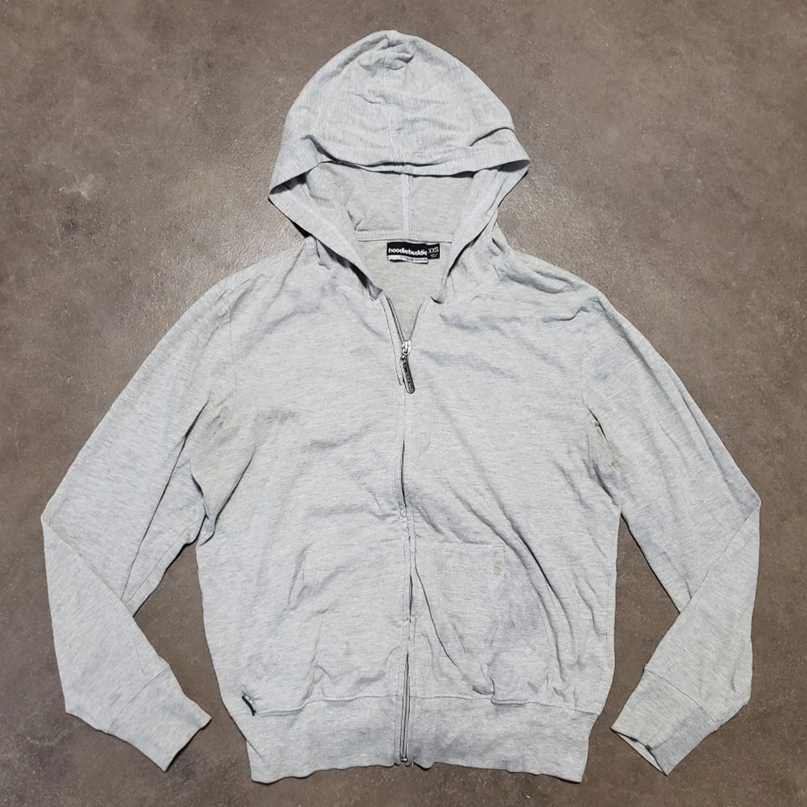 Other Light Grey HoodieBuddie Zip Up Size XXS / US 00 / IT 34 - 1 Thumbnail