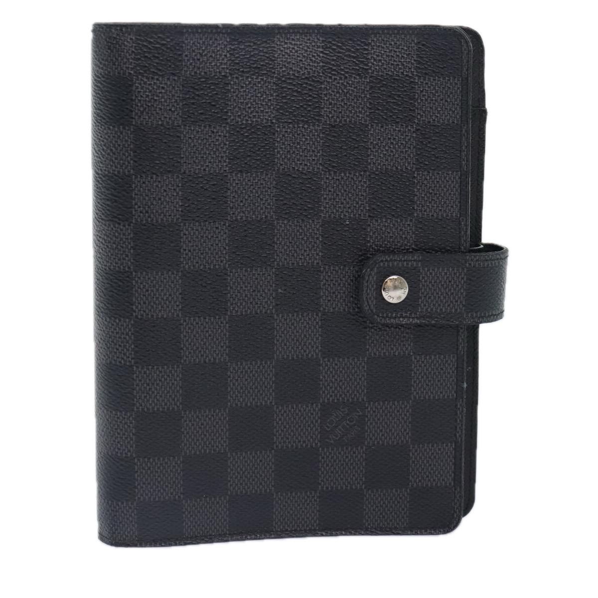 Louis Vuitton Agenda Cover Grey Canvas Wallet (Pre-Owned) Size ONE SIZE - 1 Thumbnail
