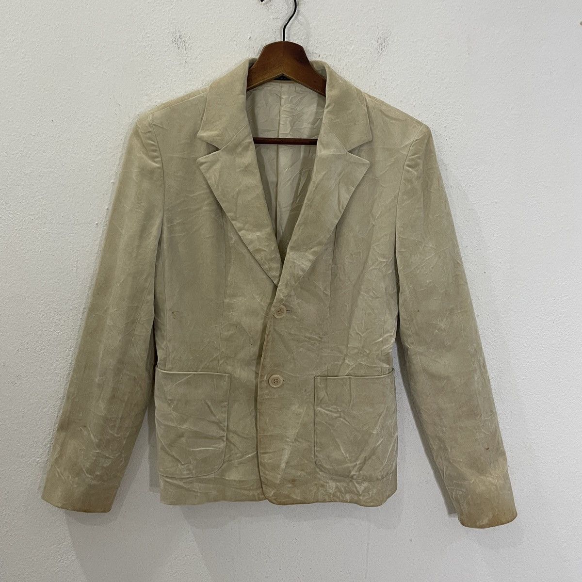image of Vintage Ined By Yohji Yamamoto Coat Jacket in Brown, Women's (Size Medium)