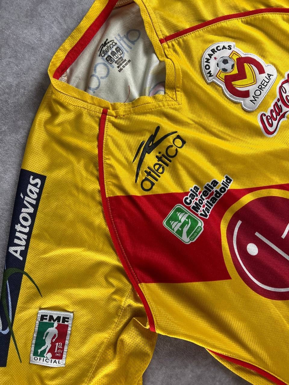 Other Morelia 2008-2009 Home Jersey S Size Vintage Soccer Mexico Size US S / EU 44-46 / 1 - 4 Thumbnail