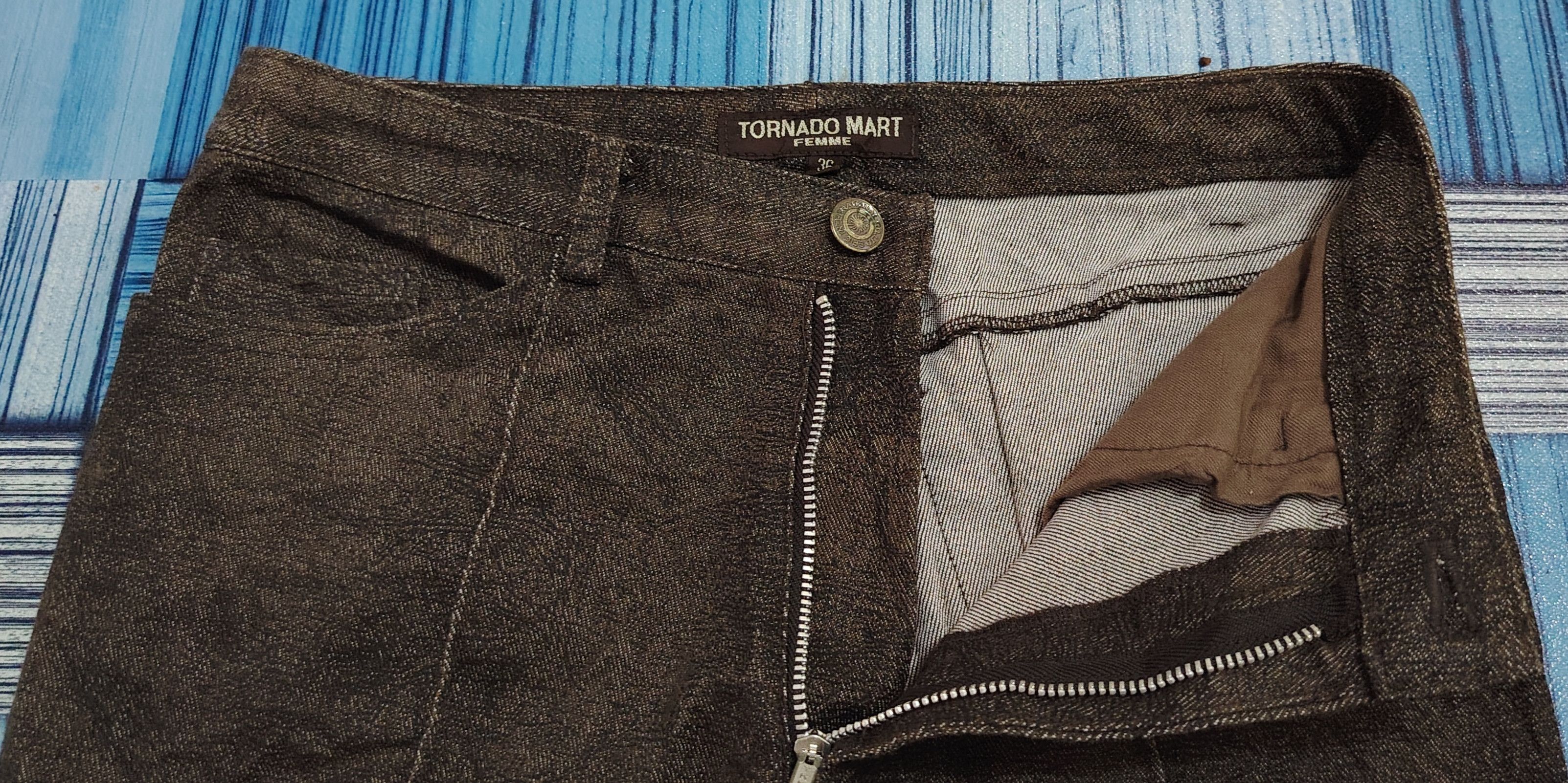 If Six Was Nine × Tornado Mart Tornado Mart Femme Zipper pants Size 25" / US 0 / IT 36 - 4 Thumbnail
