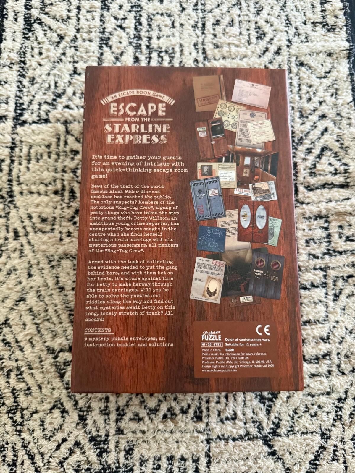 Other "Escape From The Starline Express" Game, Escape Room Game Size ONE SIZE - 2 Thumbnail