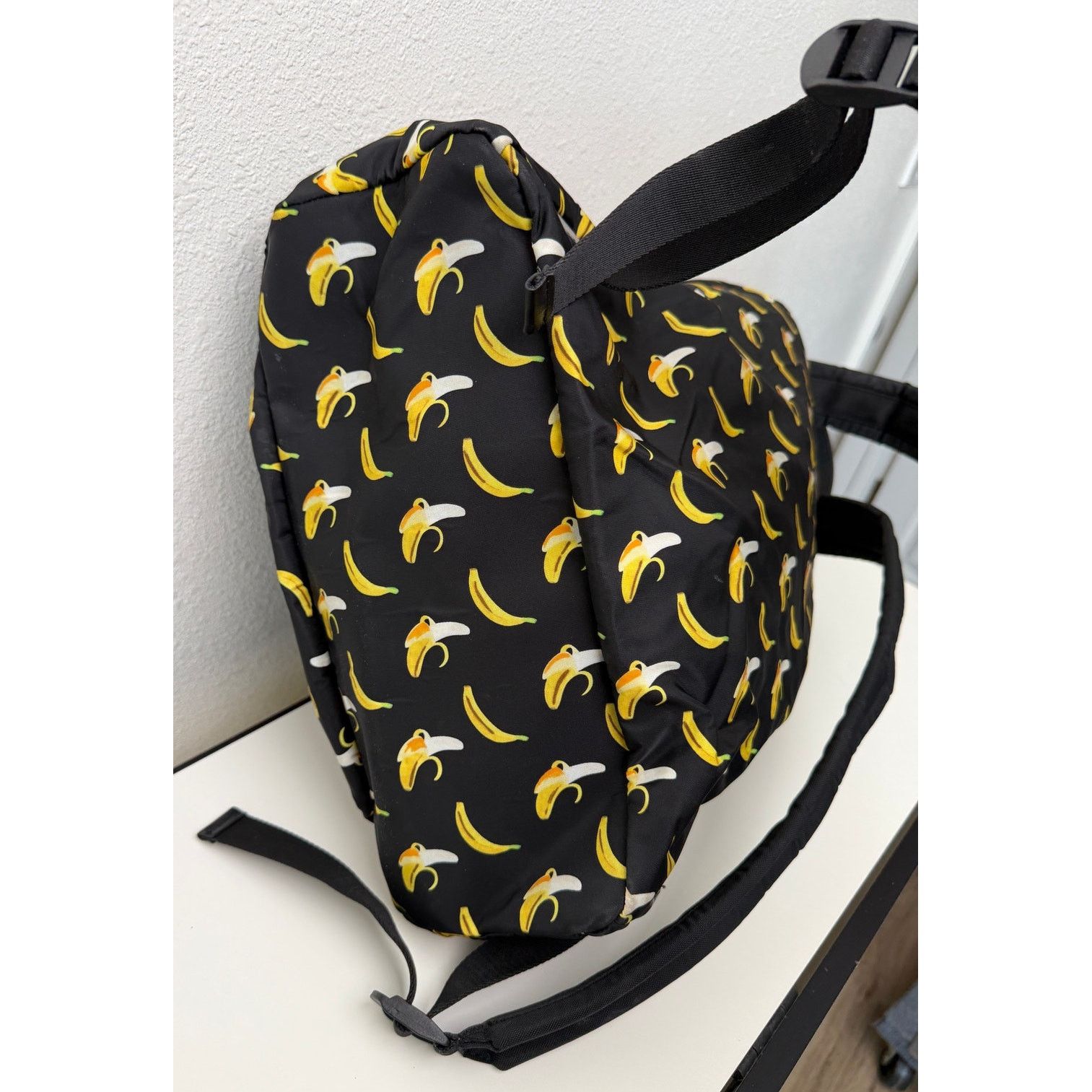 Giuseppe Zanotti Giuseppe Zanotti Banana Print Nylon Backpack Designer Luxury Size ONE SIZE - 11 Thumbnail