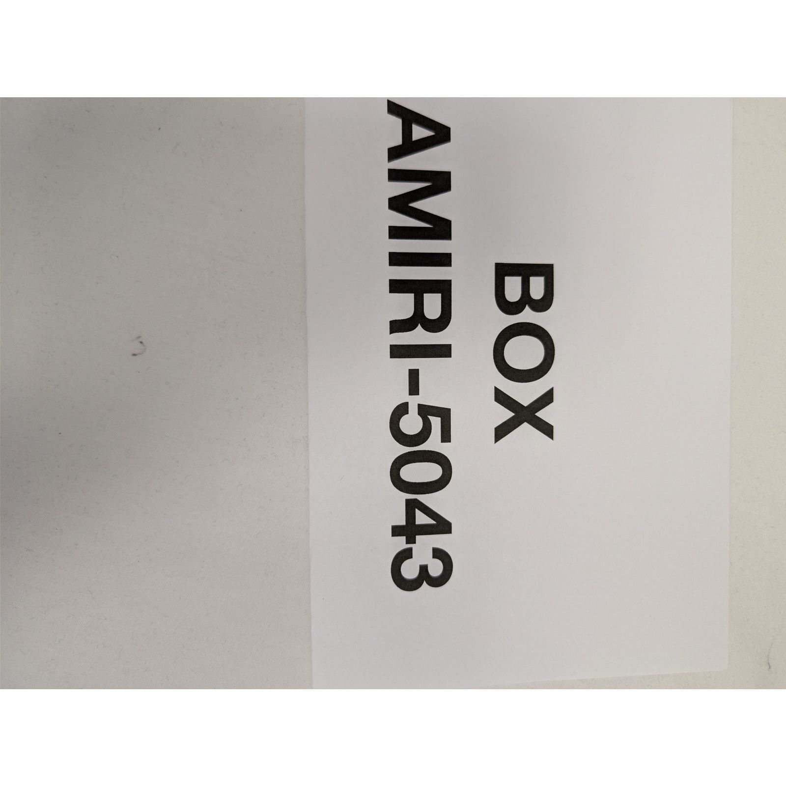 Amiri o1rshd1 Q:2 / Military Stencil Jean Denim Jeans in Grey 36 Size US 36 / EU 52 - 16 Thumbnail
