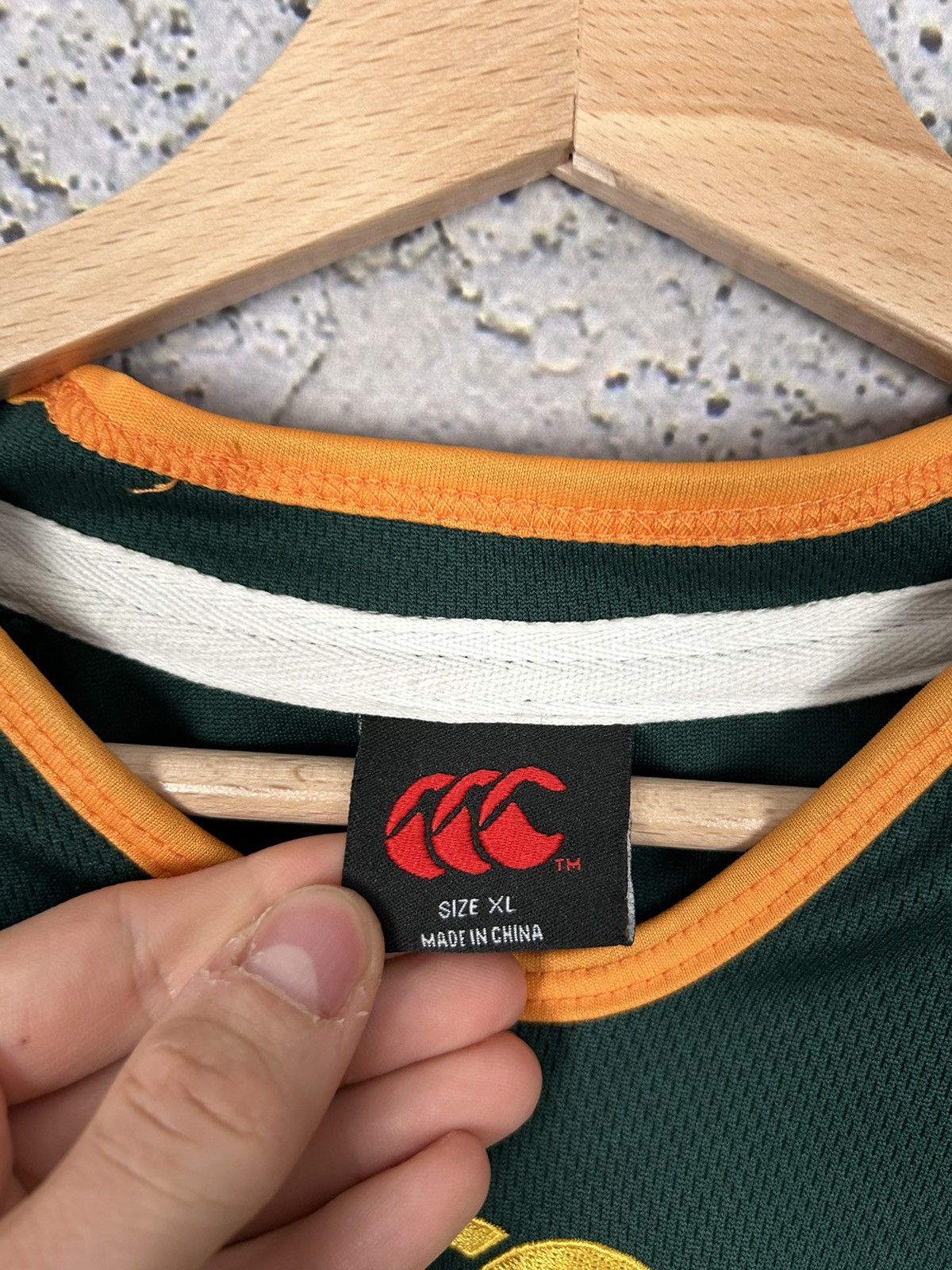 Vintage Vintage RPA South Africa Rugby Jersey Retro 90s Rare Size US XL / EU 56 / 4 - 6 Thumbnail
