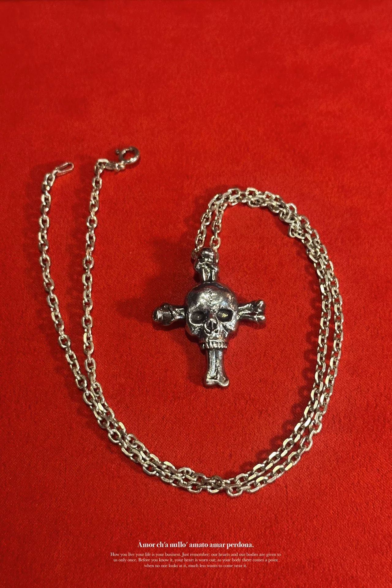 Yohji Yamamoto Yohji Yamamoto Gothic Silver Razor Necklace | Grailed