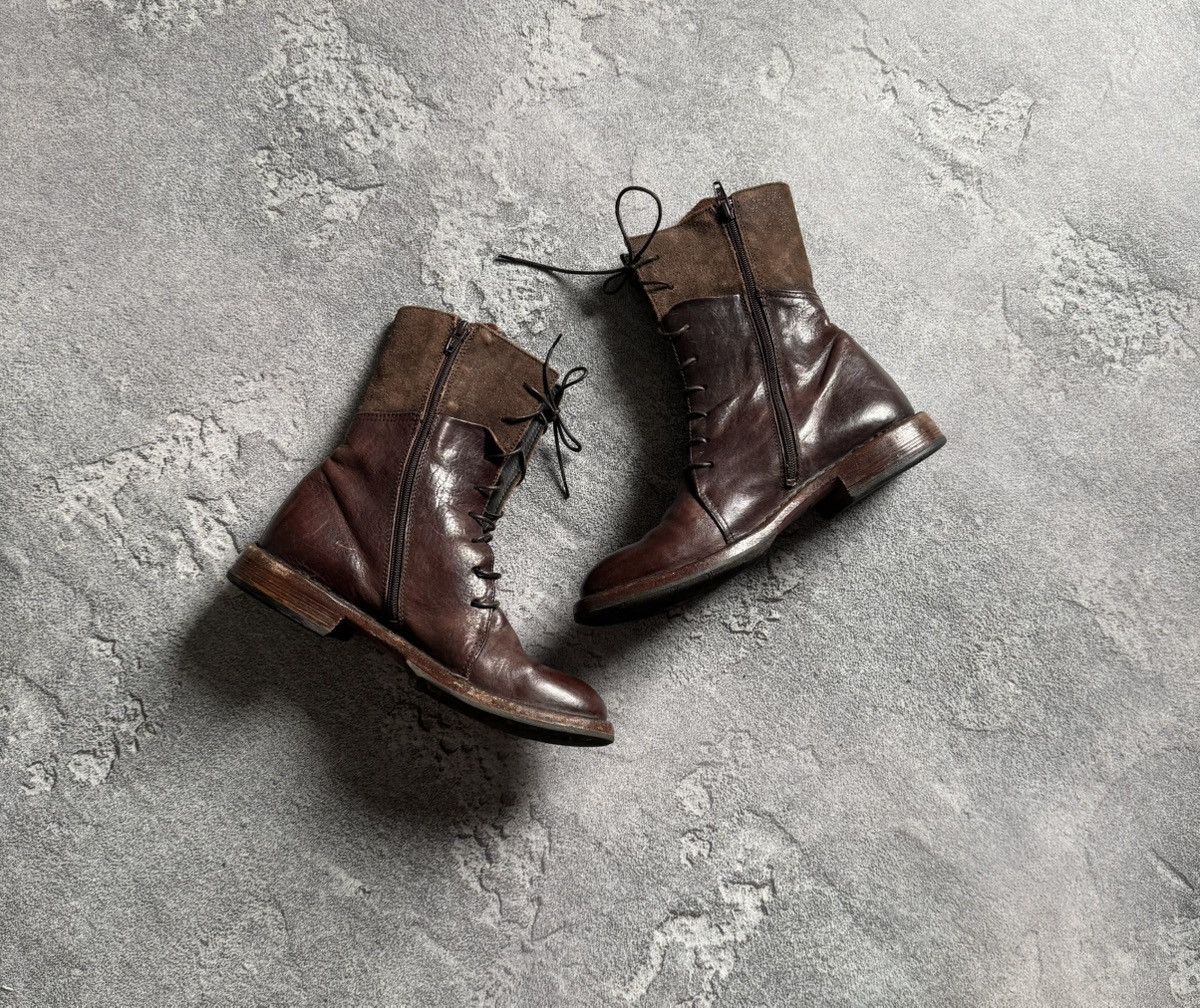 MoMA MOMA 37 brown leather Avantgarde shoes boots casual designer Size US 7 / IT 37 - 11 Thumbnail