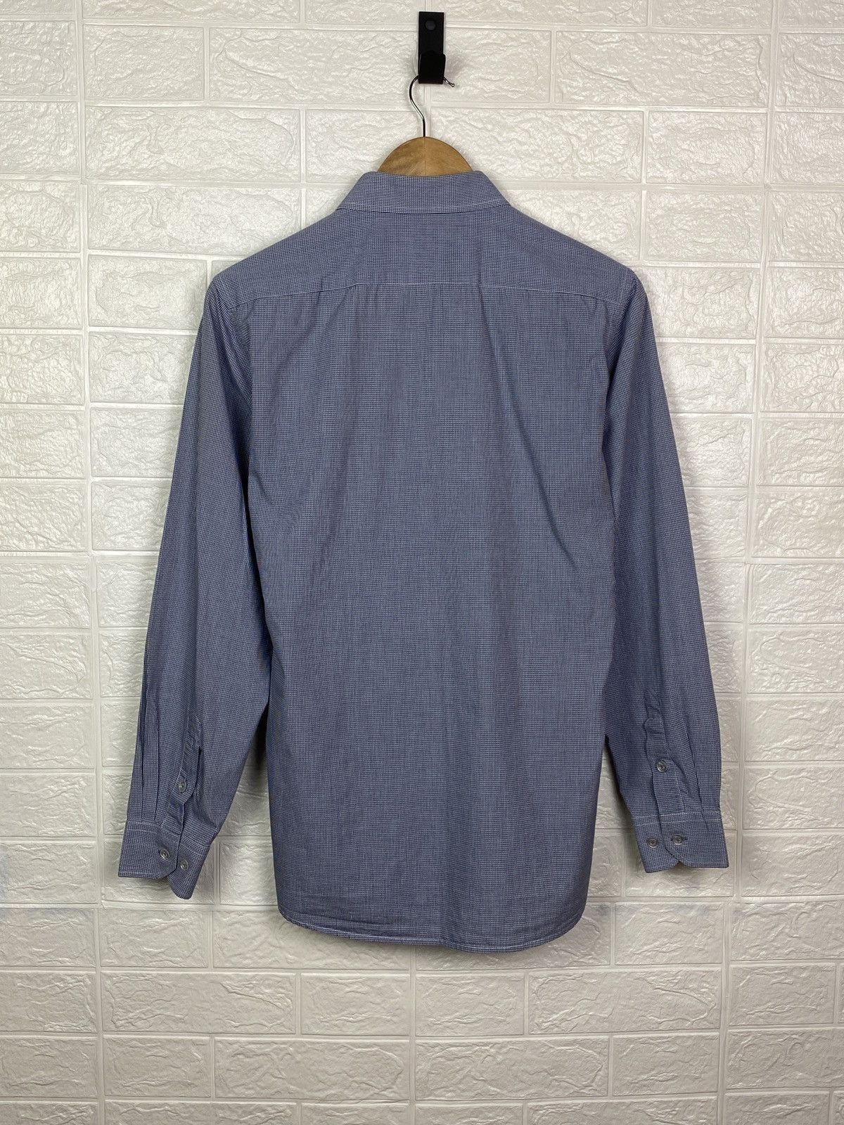 Moschino MOSCHINO BLUE BENGAL STRIPE HEART SHIRT Size US M / EU 48-50 / 2 - 8 Thumbnail