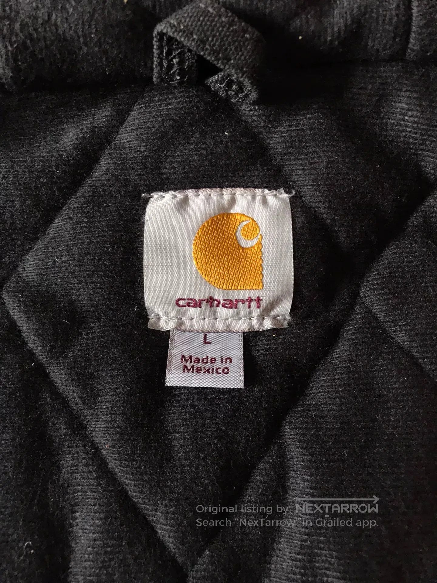 Carhartt Carhartt J130 Hooded Work Jacket. Size US L / EU 52-54 / 3 - 7 Thumbnail